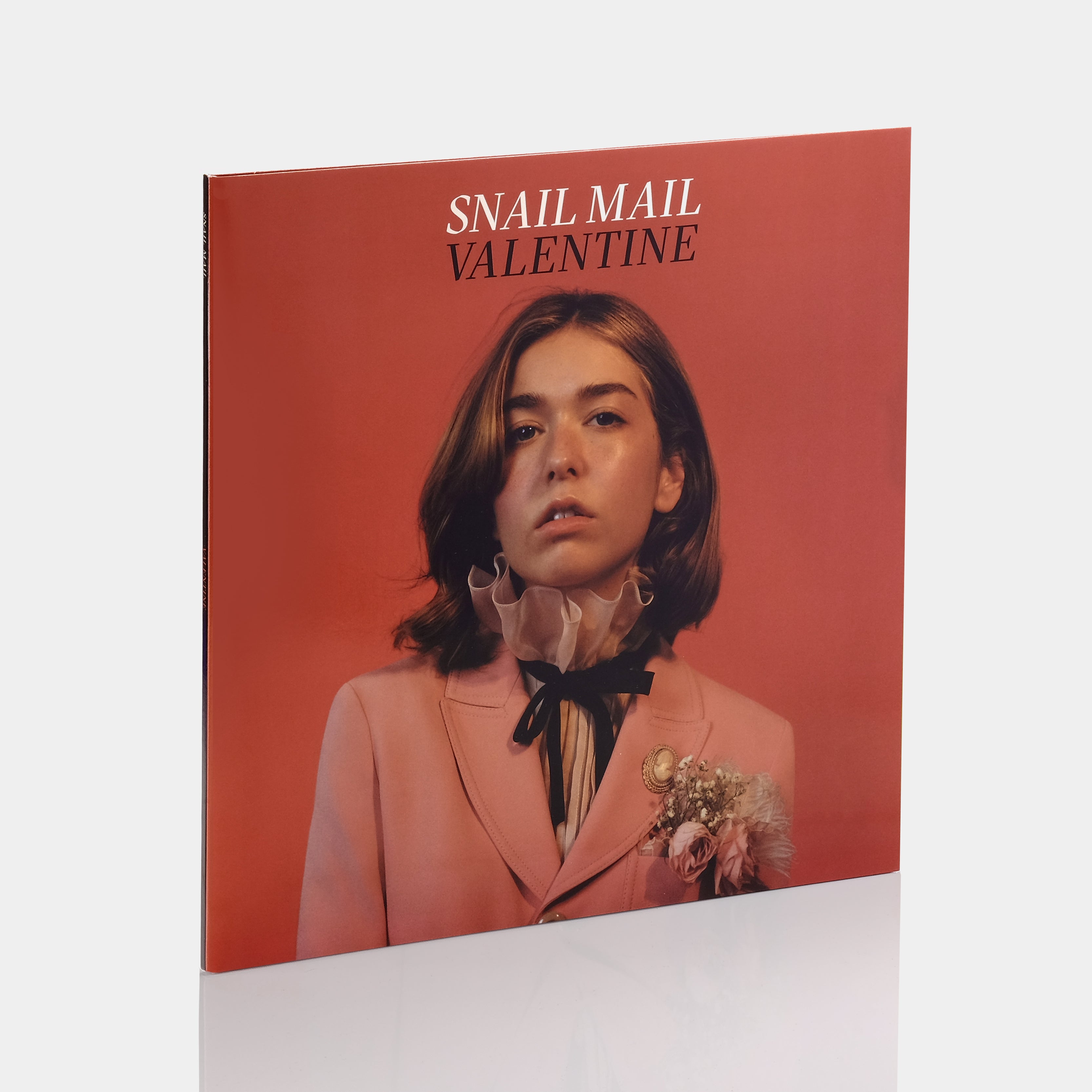 Snail Mail - Valentine LP White And Gold Explosion Vinyl Record