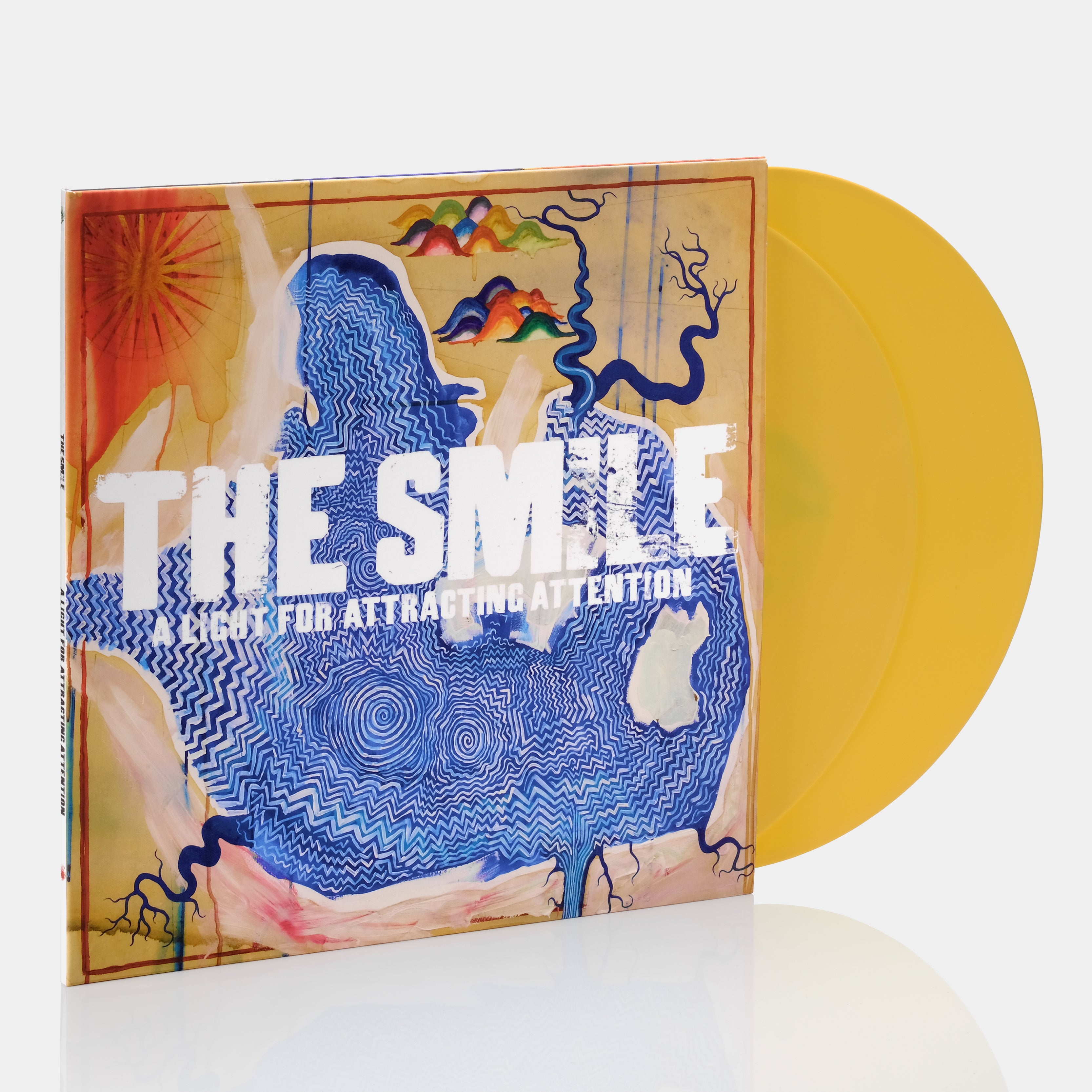 The Smile - A Light For Attracting Attention 2xLP Yellow Vinyl Record