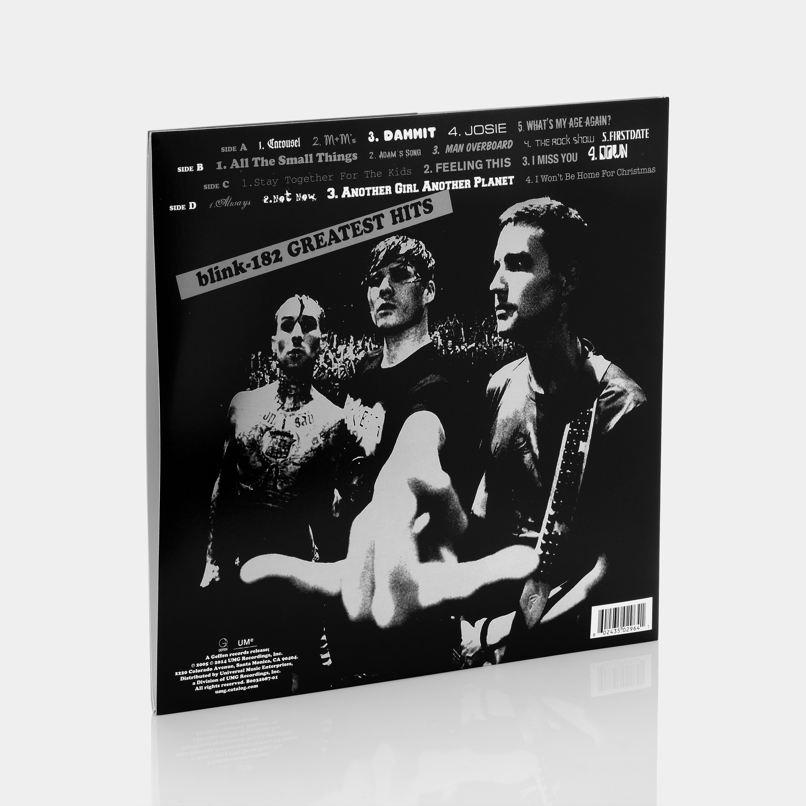 Blink-182 - Greatest Hits 2xLP Vinyl Record