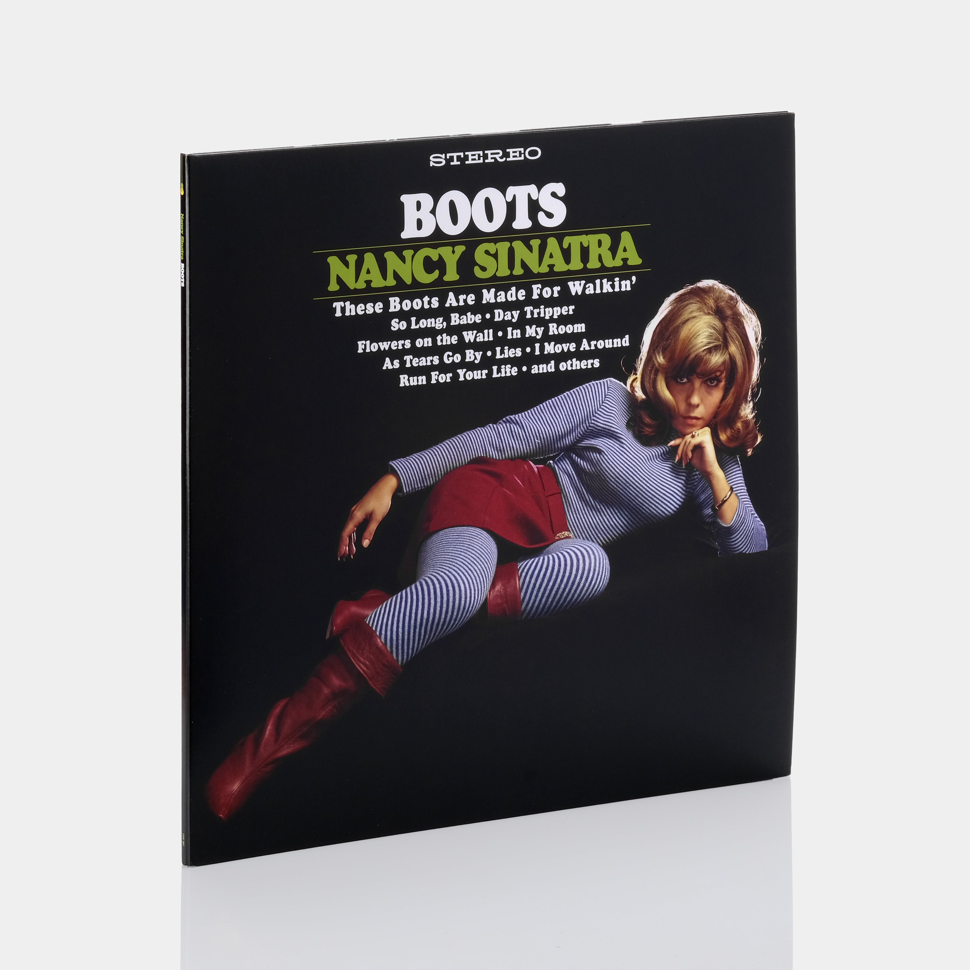 Nancy Sinatra - Boots LP Blue Swirl Vinyl Record