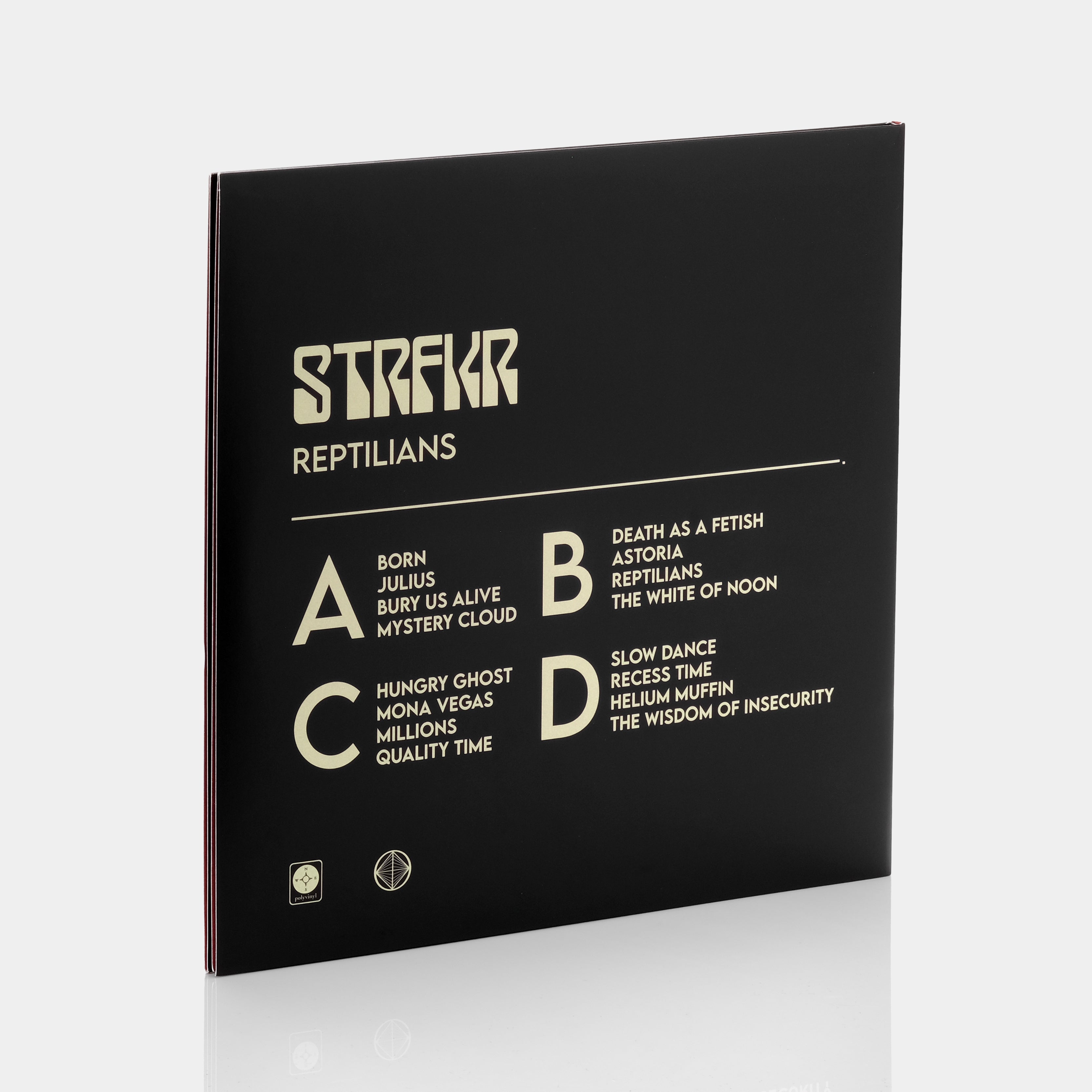STRFKR - Reptilians (10 Year Anniversary Edition) 2xLP Coke Bottle Clear & Clear Blue Vinyl Record