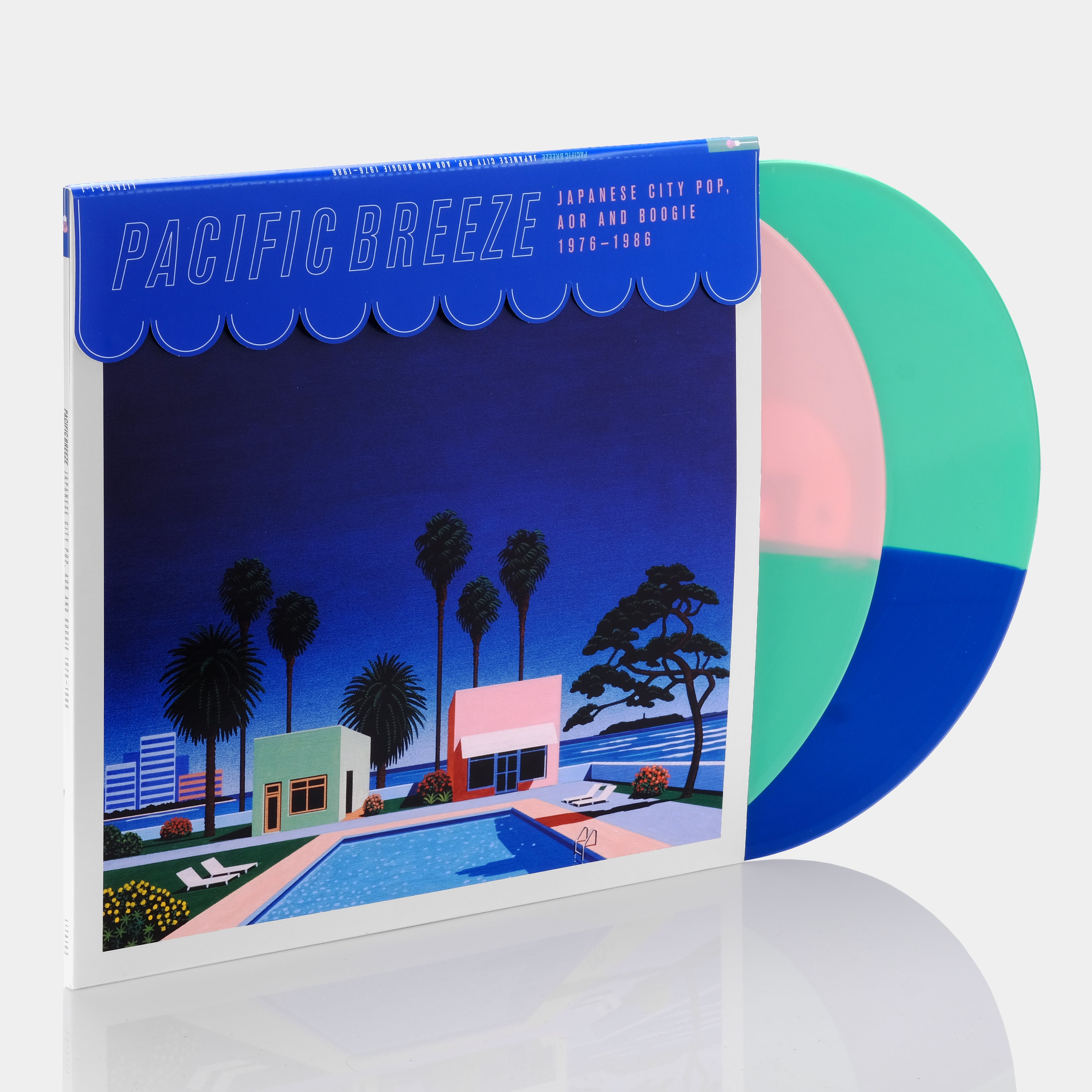 Pacific Breeze - Japanese City Pop, AOR And Boogie 1976-1986 2xLP Tricolor Vinyl Record