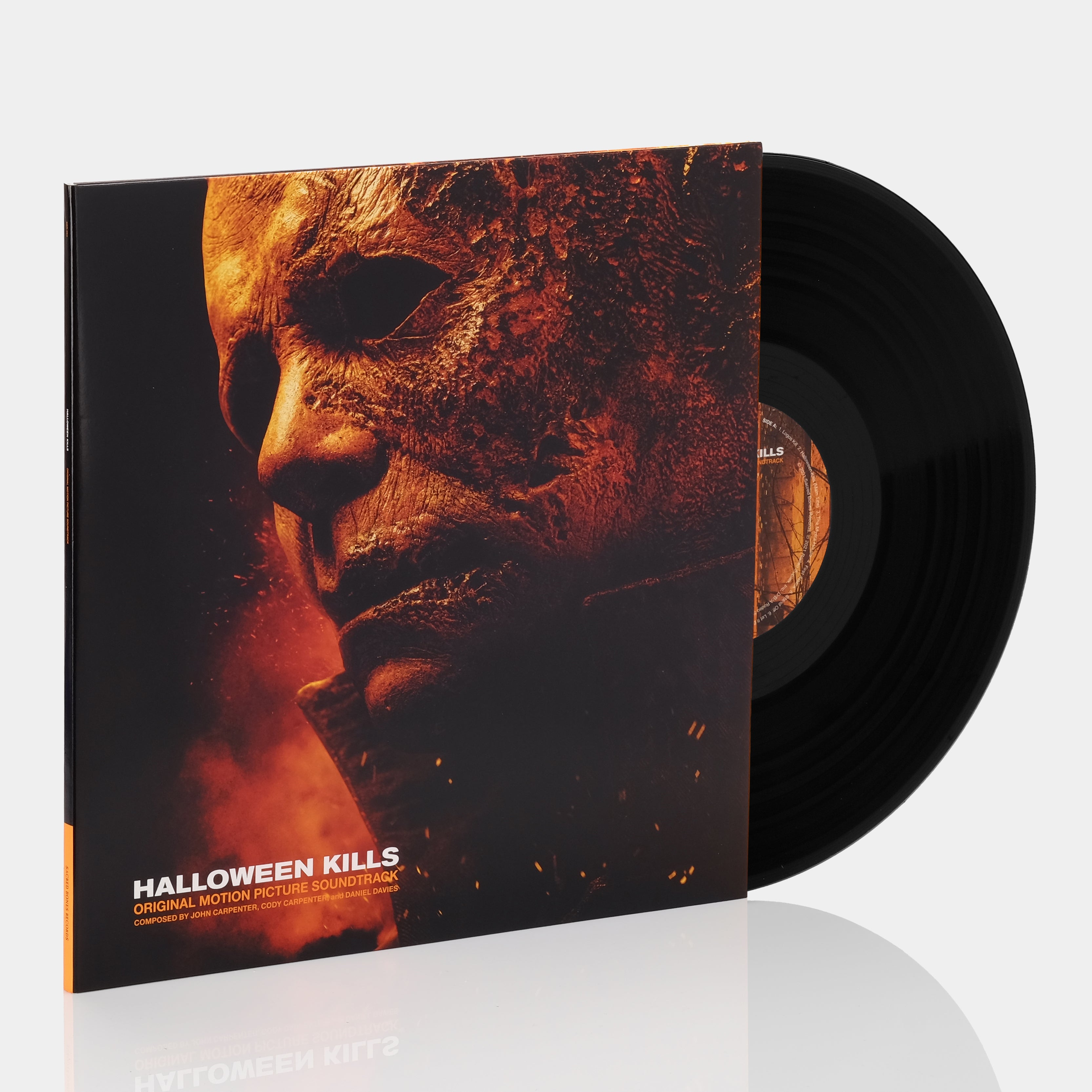 John Carpenter, Cody Carpenter & Daniel Davies - Halloween Kills (Original Motion Picture Soundtrack) LP Charred Pumpkin (Black) Vinyl Record