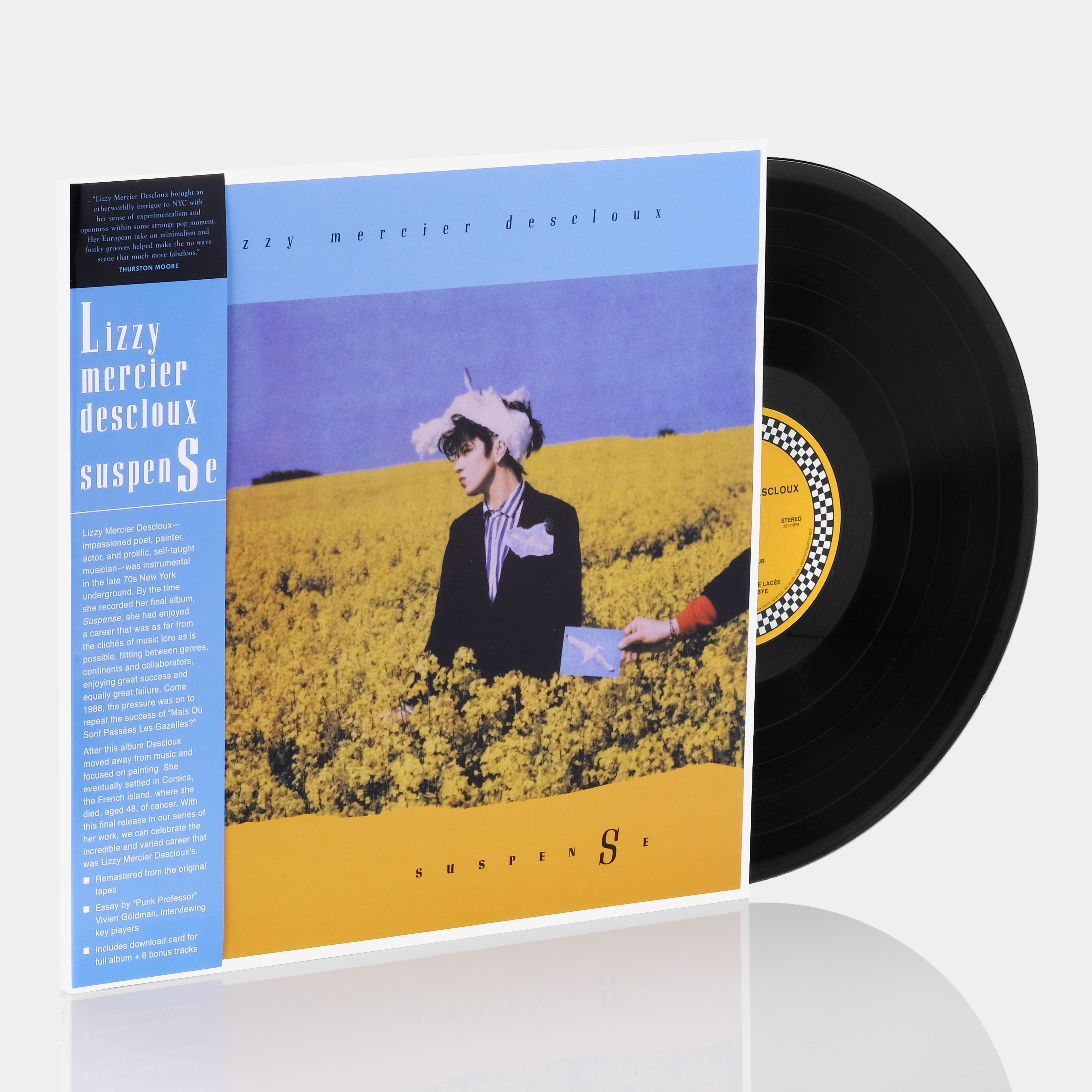 Lizzy Mercier Descloux - Suspense LP Vinyl Record