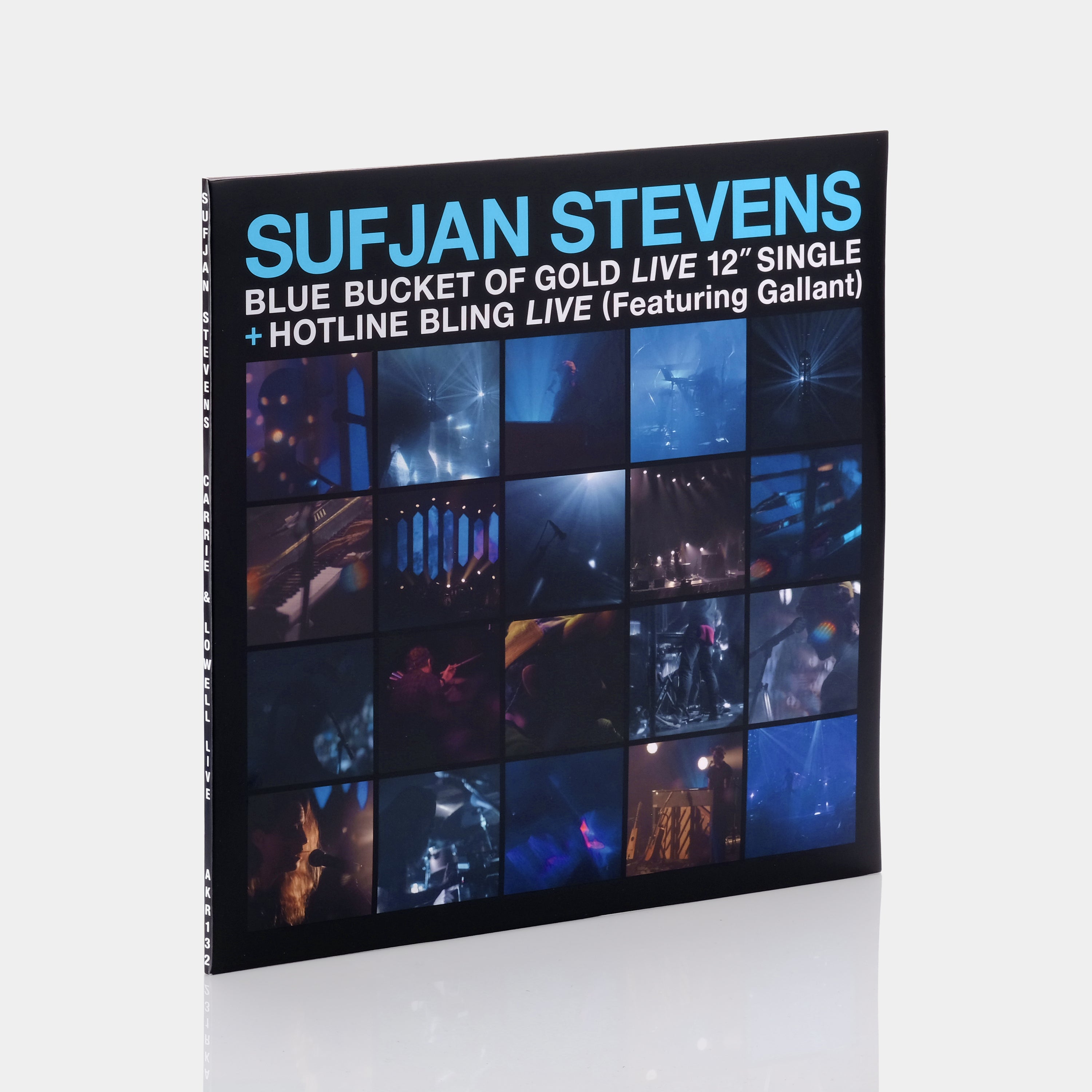 Sufjan Stevens - Blue Bucket Of Gold (Live) / Hotline Bling (Live) Single LP Translucent Blue Vinyl Record