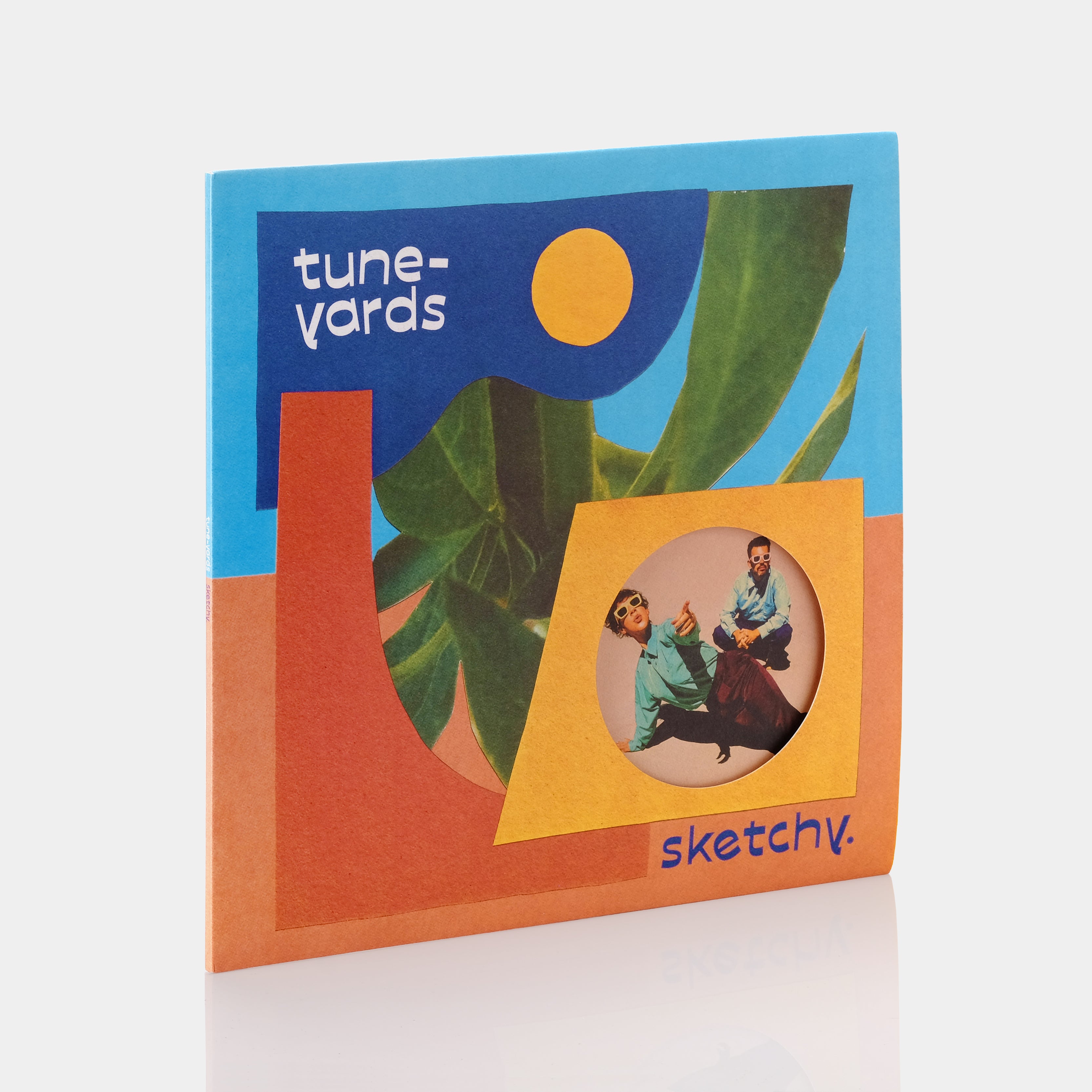 Tune-Yards - Sketchy. LP Yellow Vinyl Record
