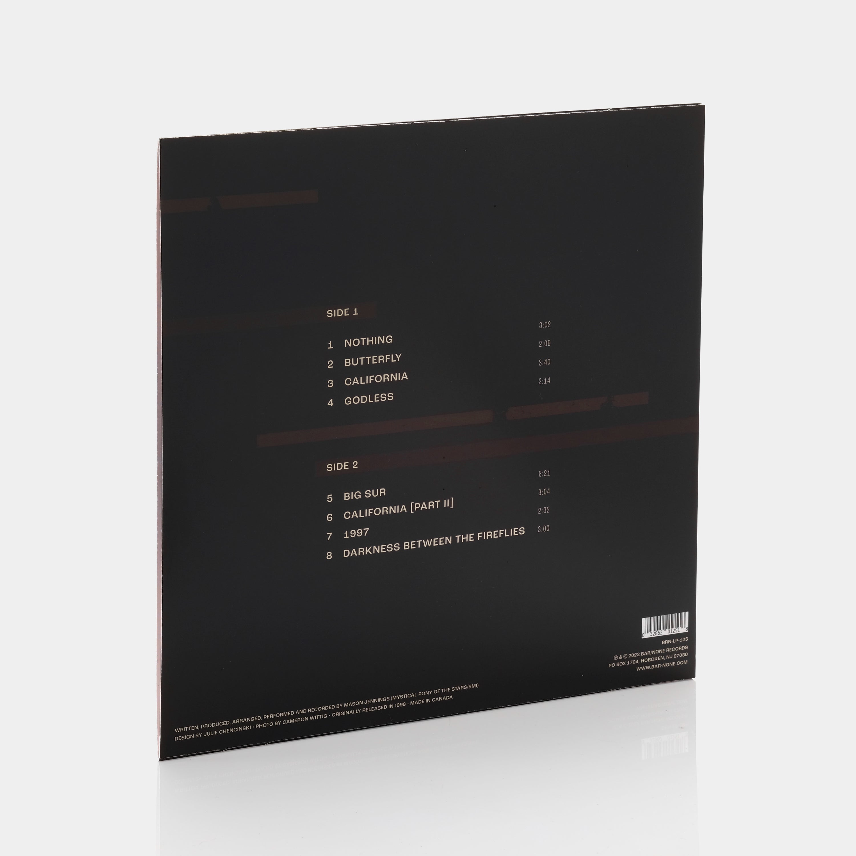 Mason Jennings - Mason Jennings LP Vinyl Record
