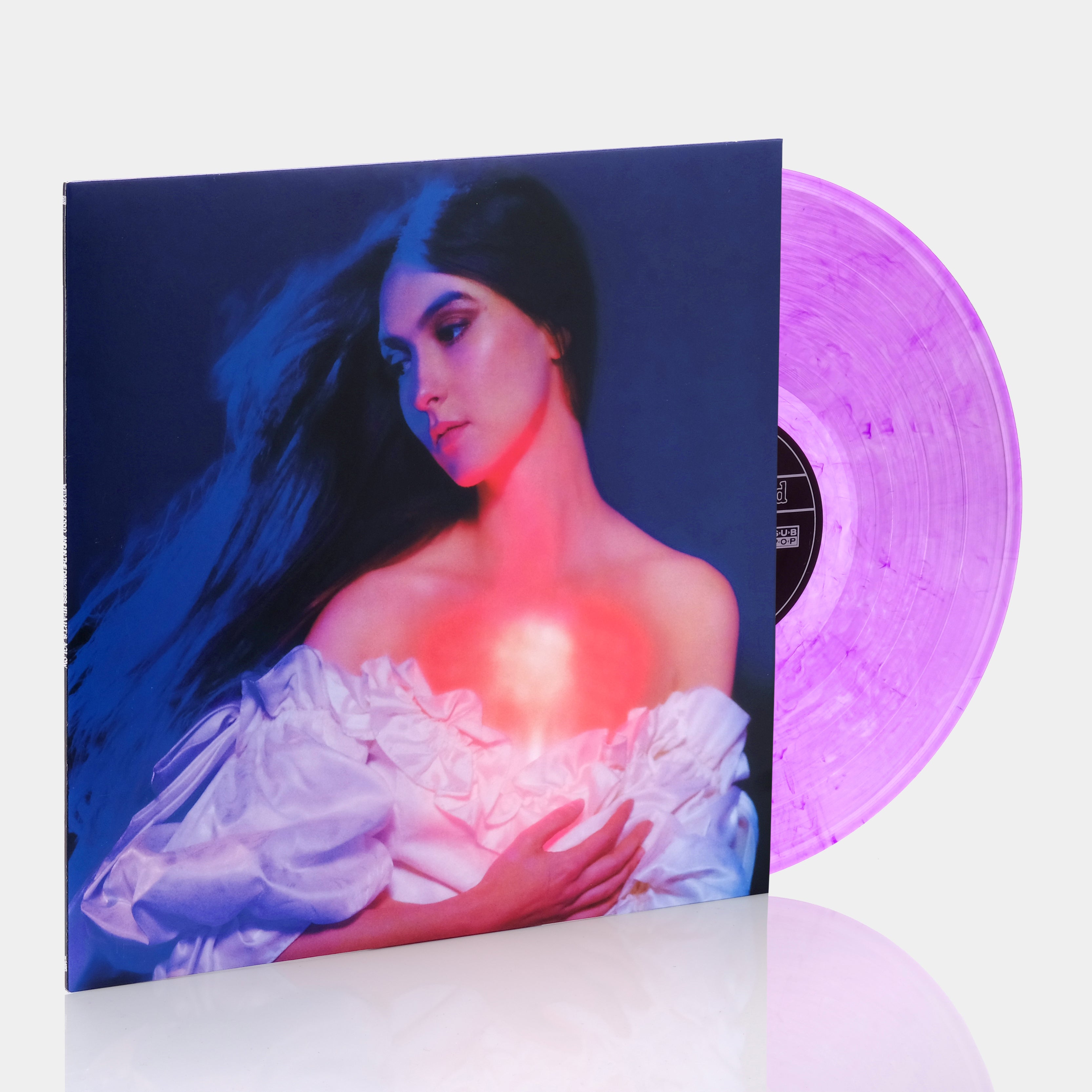 Weyes Blood - And In The Darkness, Hearts Aglow LP Translucent Purple Vinyl Record