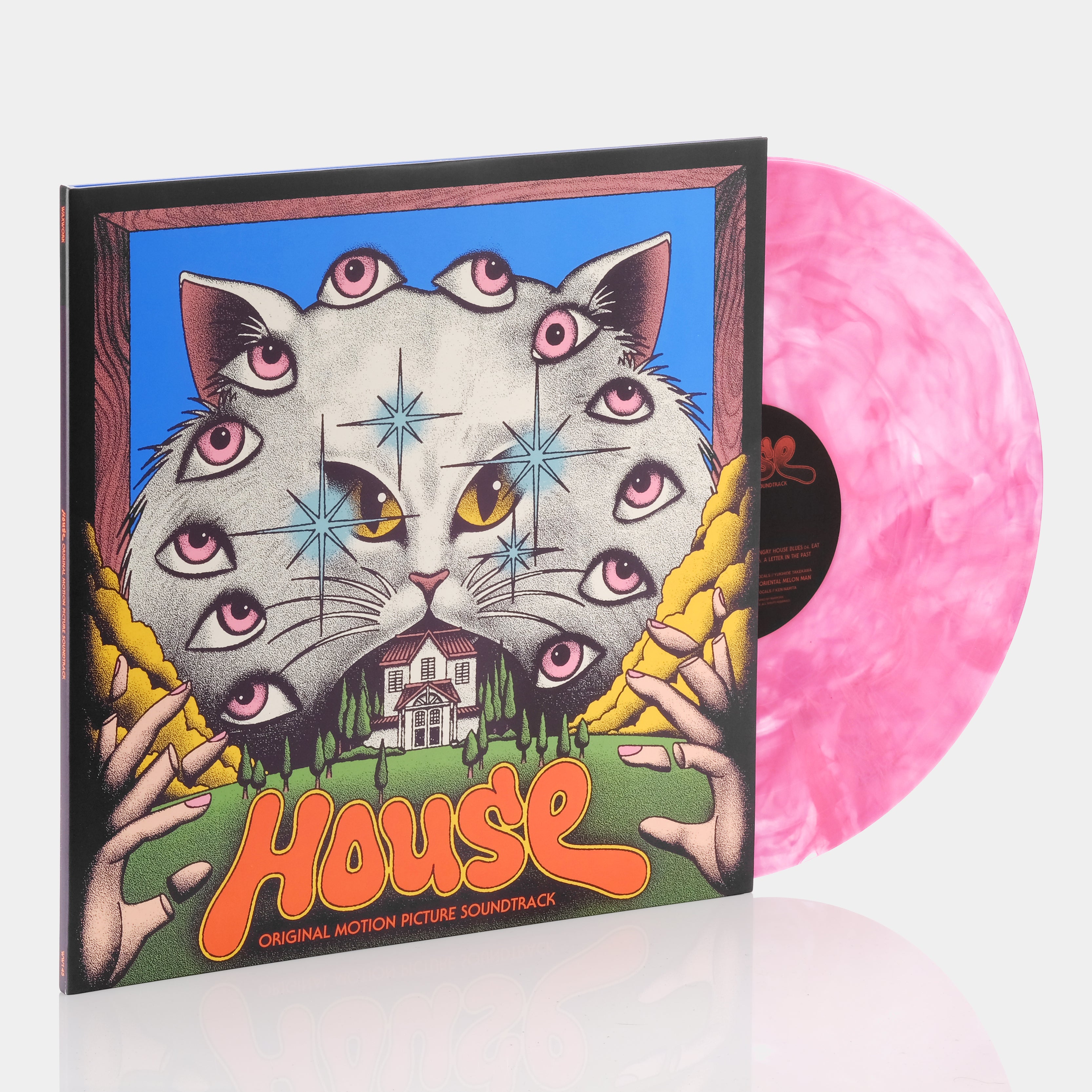 Asei Kobayashi & Mickie Yoshino - House (Original Motion Picture Soundtrack) LP Pink Vinyl Record