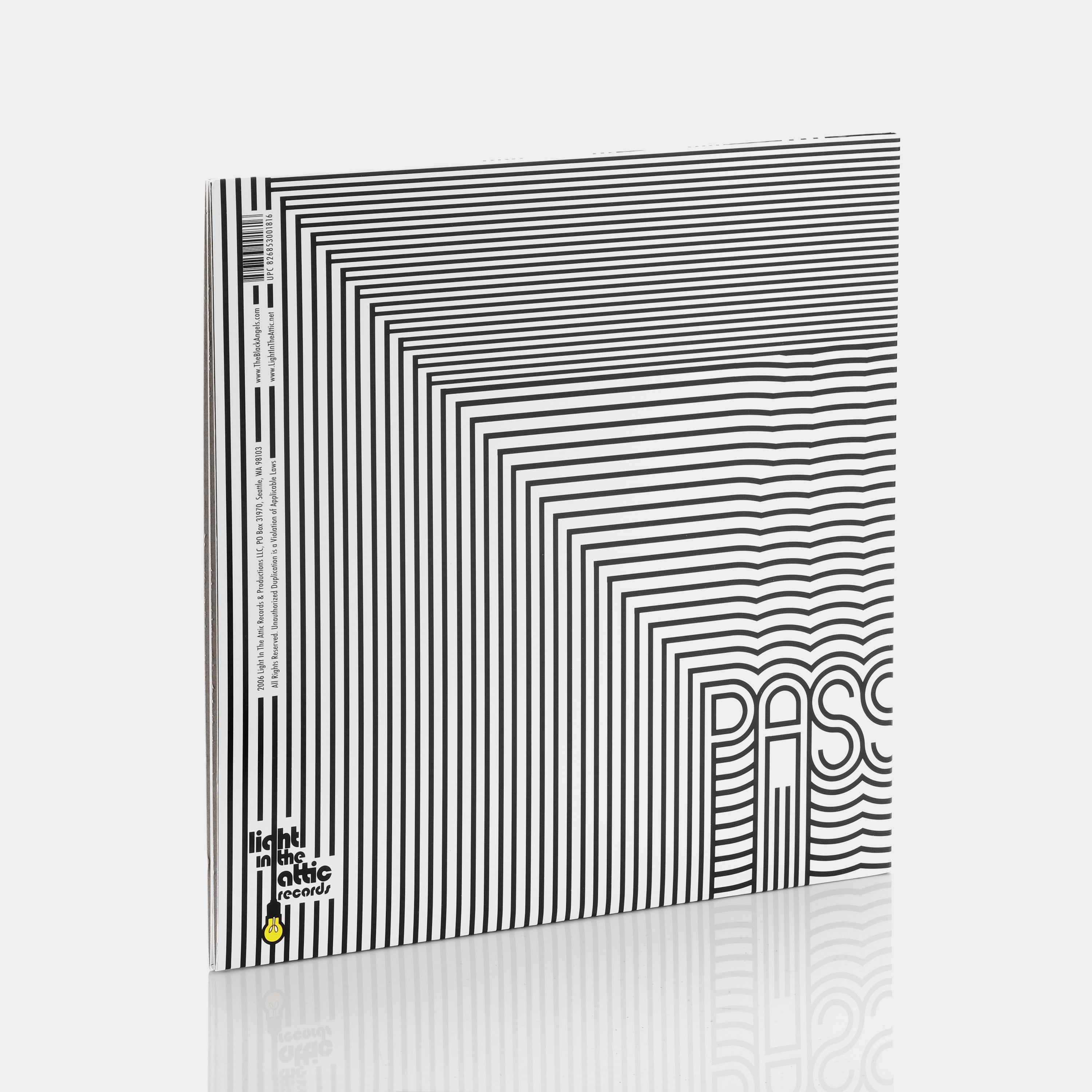 The Black Angels - Passover 2xLP Clear With Black Swirl Vinyl Record