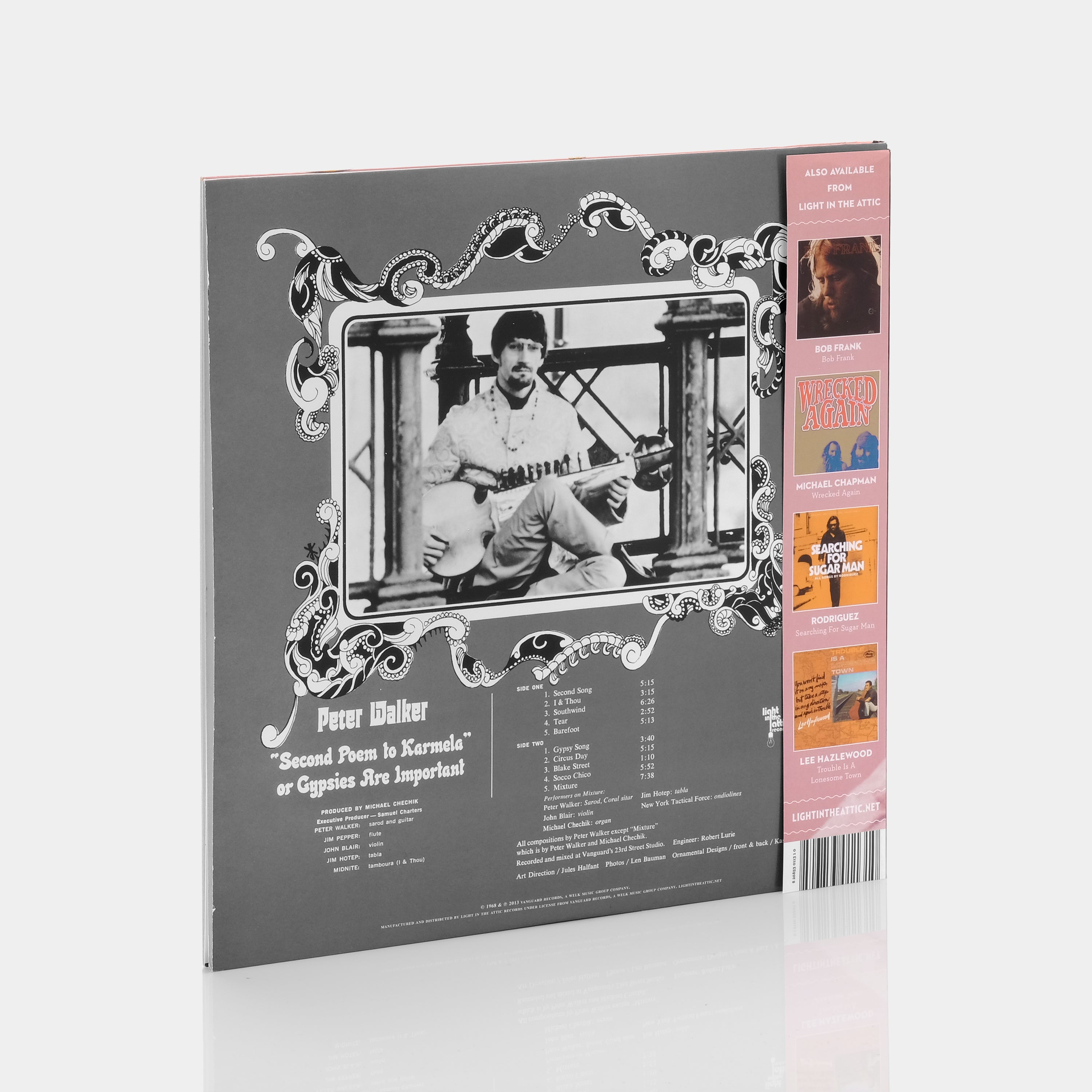 Peter Walker - "Second Poem To Karmela" Or Gypsies Are Important LP Vinyl Record