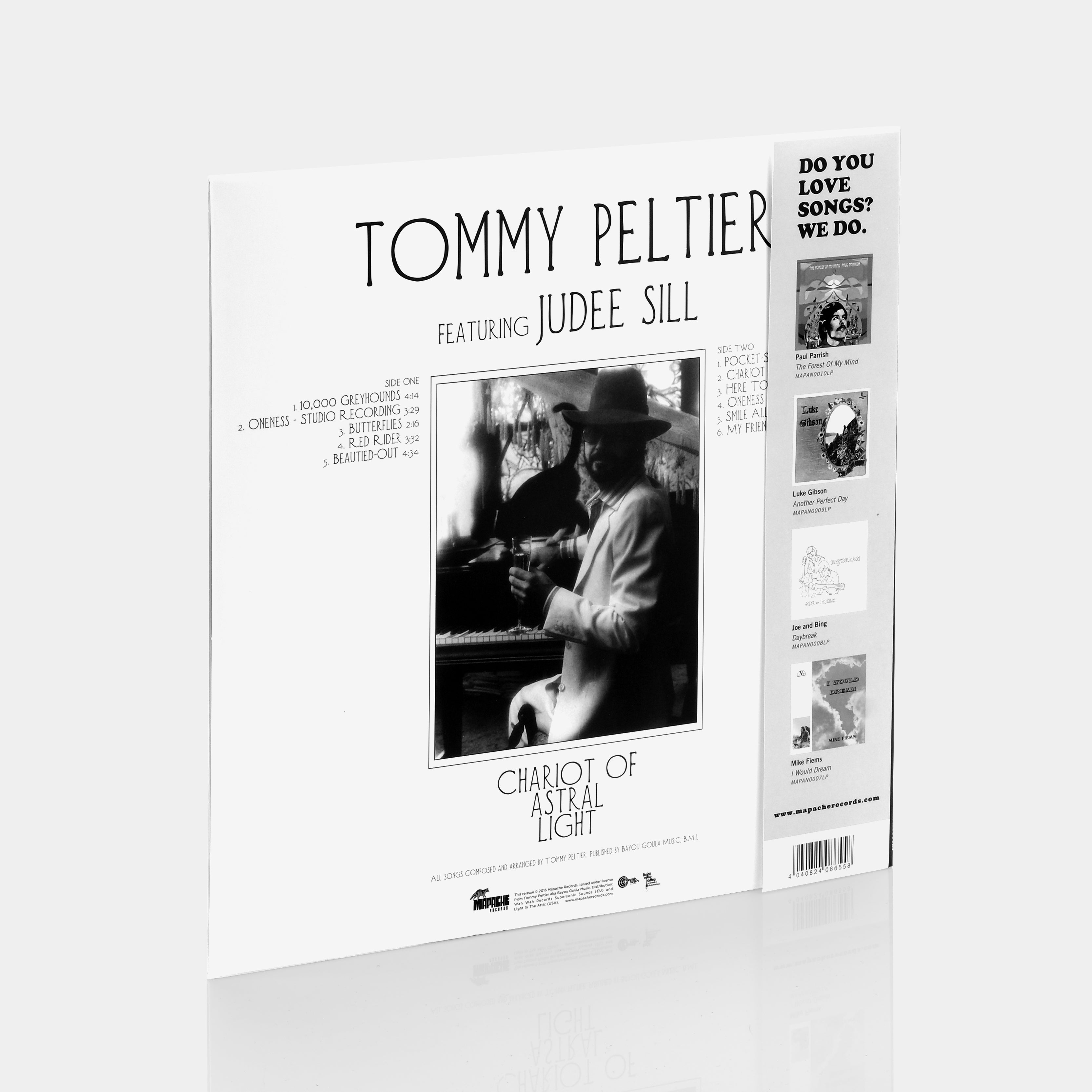 Tommy Peltier Ft. Judee Sill - Chariot Of Astral Light LP Vinyl Record