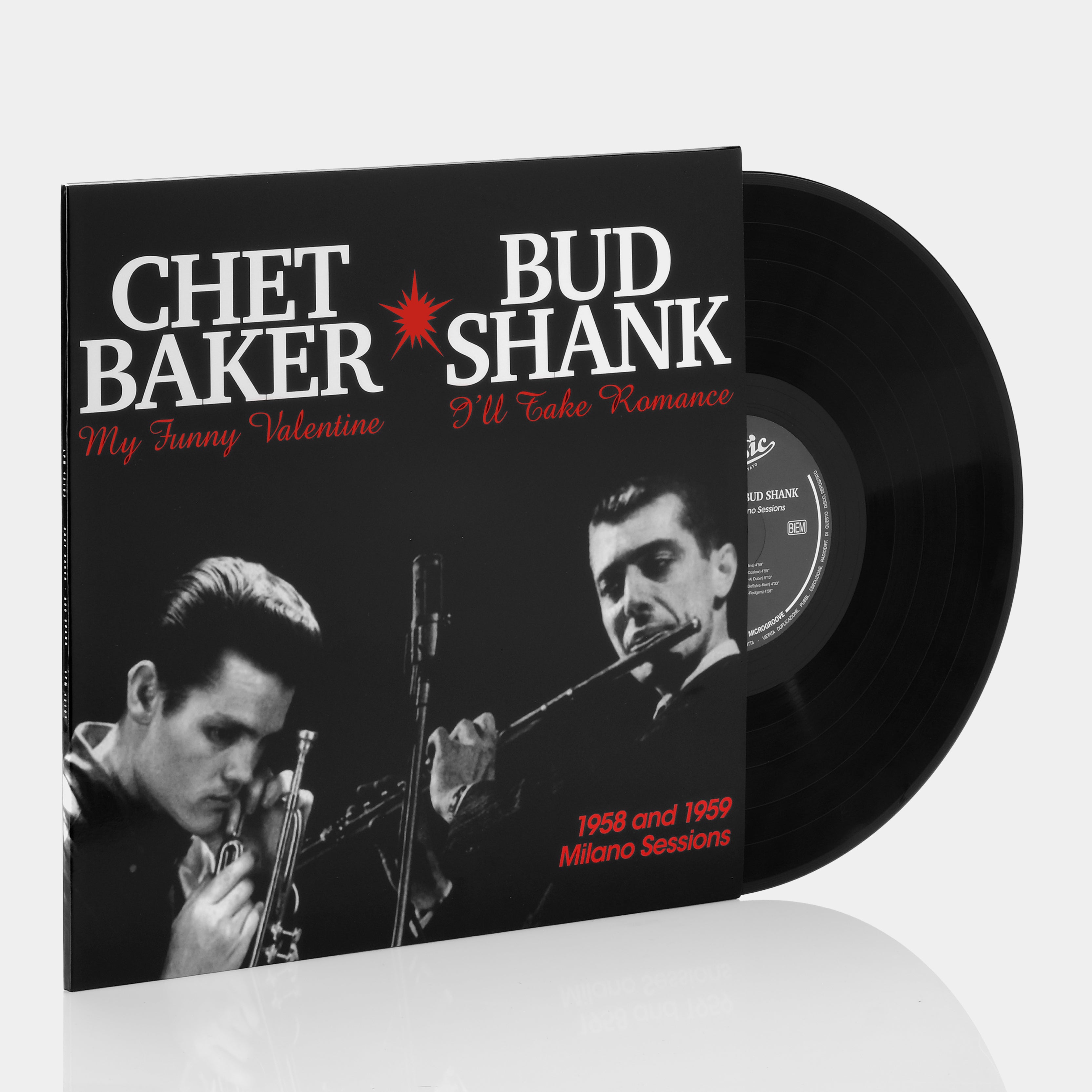Chet Baker, Bud Shank - 1958 And 1959 Milano Sessions LP Vinyl Record