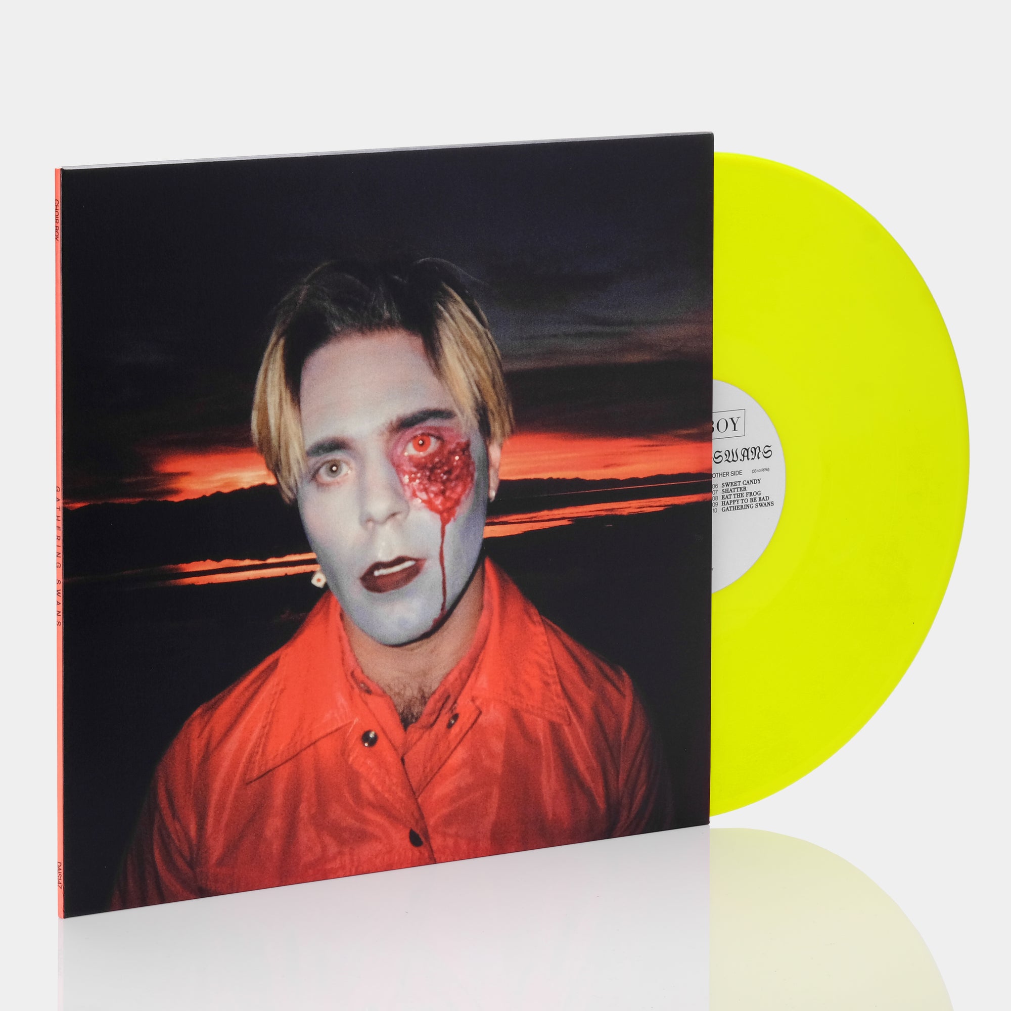 Choir Boy Gathering Swans Limited Edition LP Neon Yellow Vinyl Recor