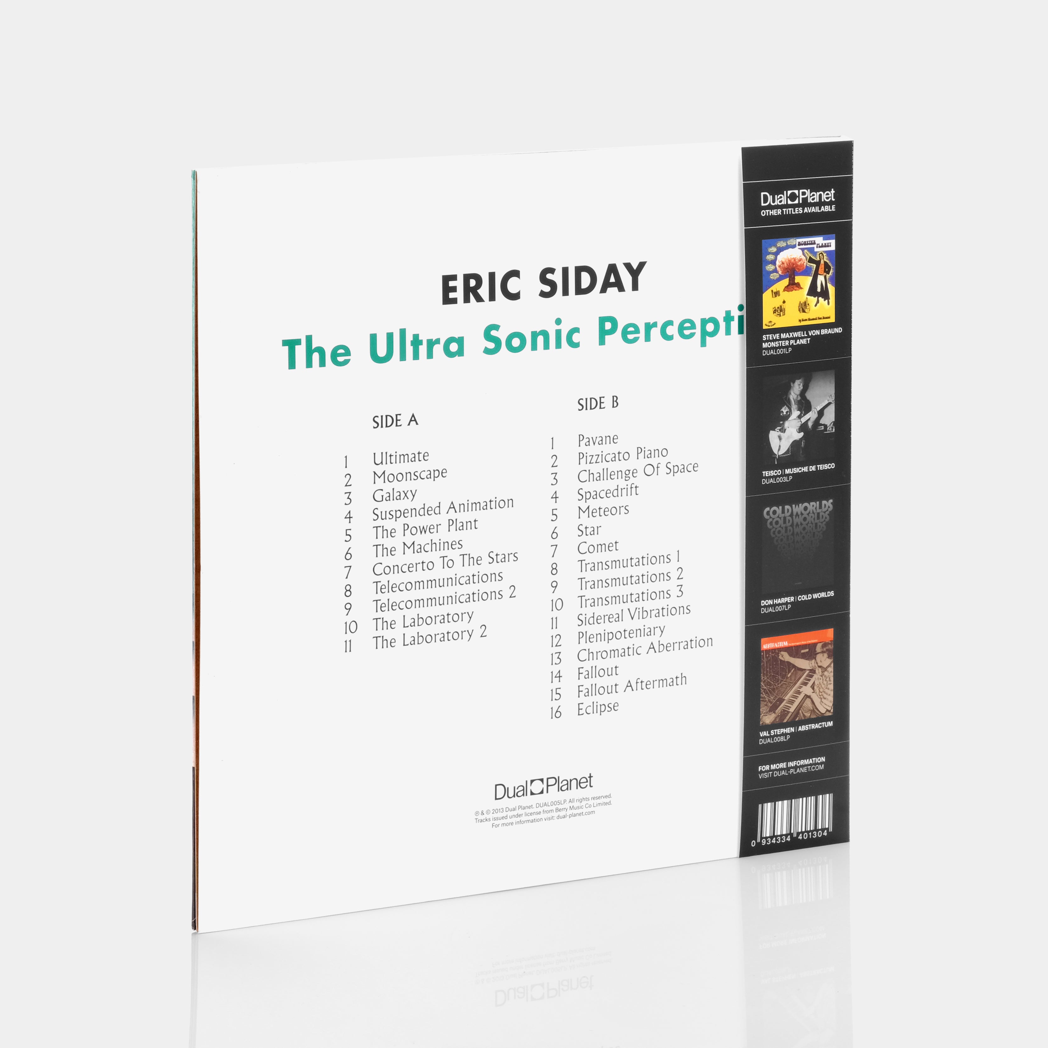 Eric Siday - The Ultra Sonic Perception LP Vinyl Record