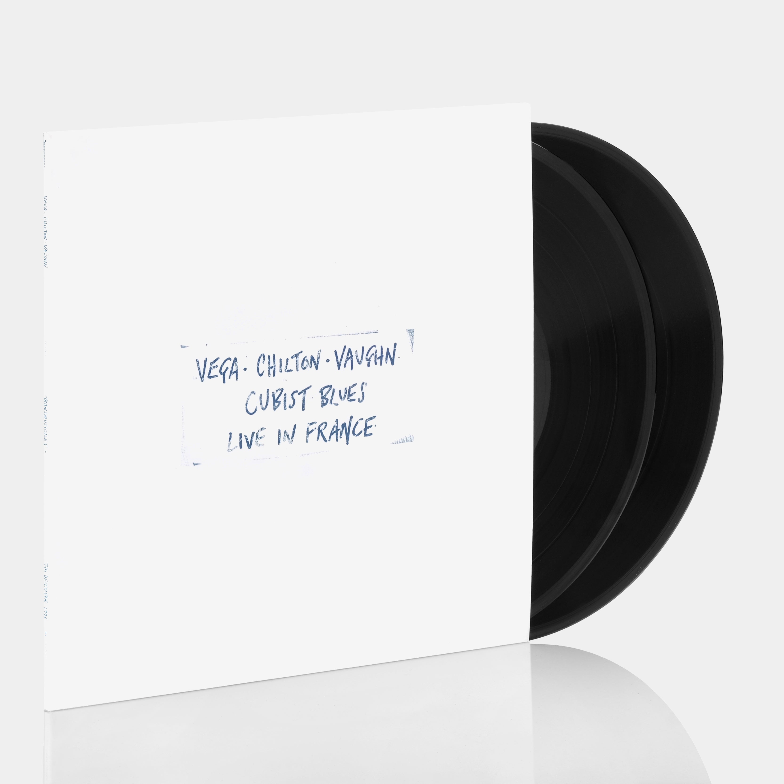 Alan Vega, Alex Chilton, Ben Vaughn - Cubist Blues: Live In France 2xLP Vinyl Record