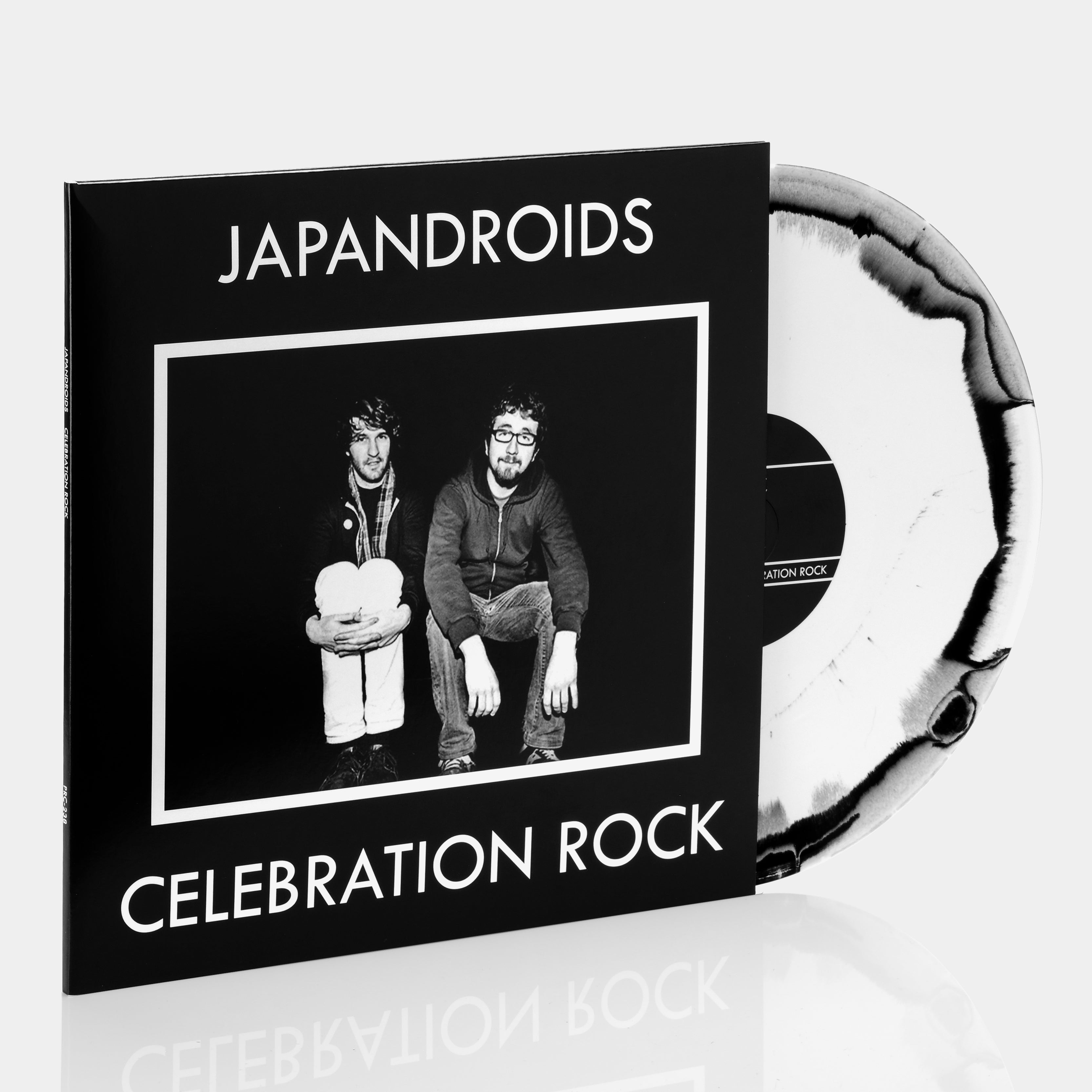 Japandroids - Celebration Rock LP Black And White Mix Vinyl Record
