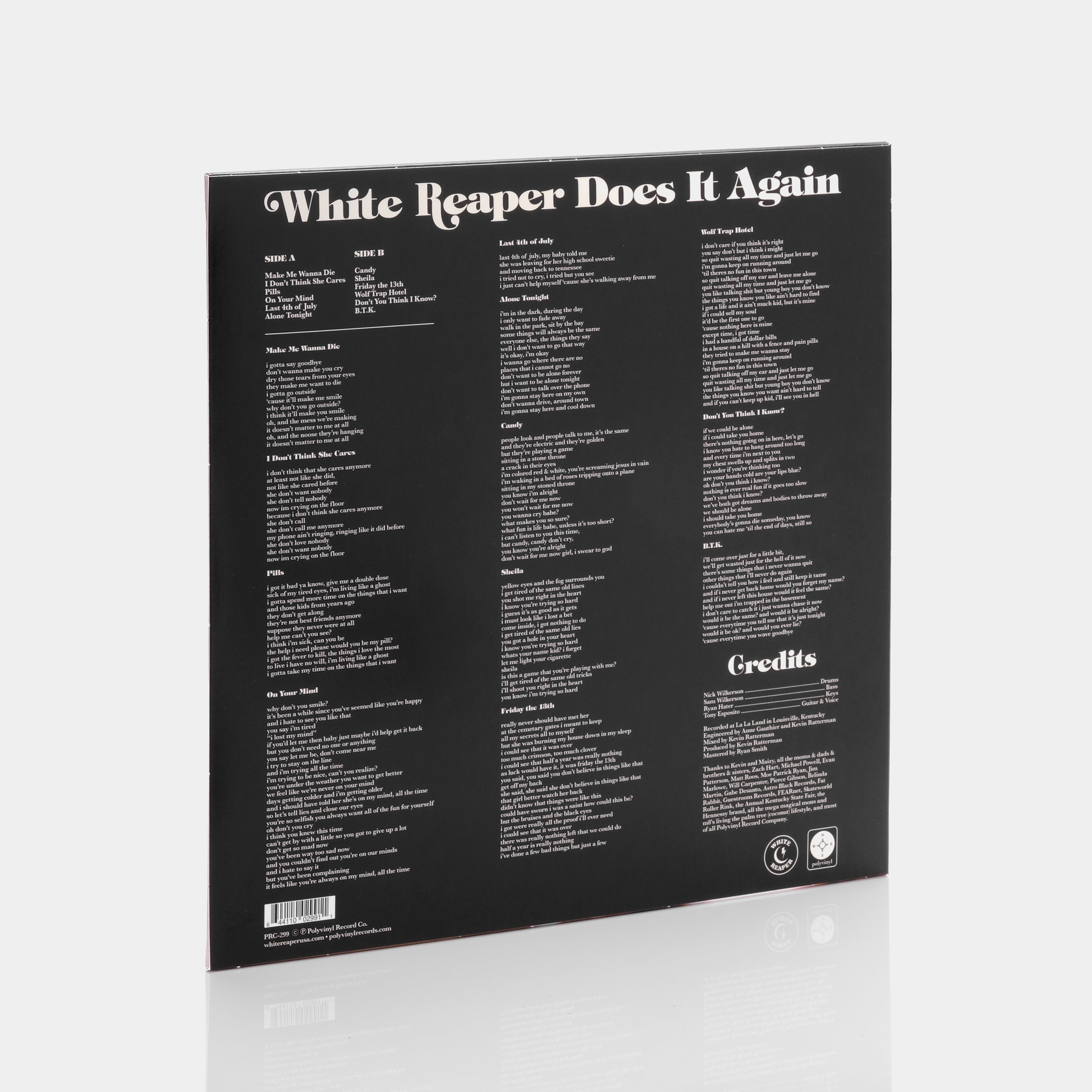 White Reaper - White Reaper Does It Again LP Clear Purple Vinyl Record