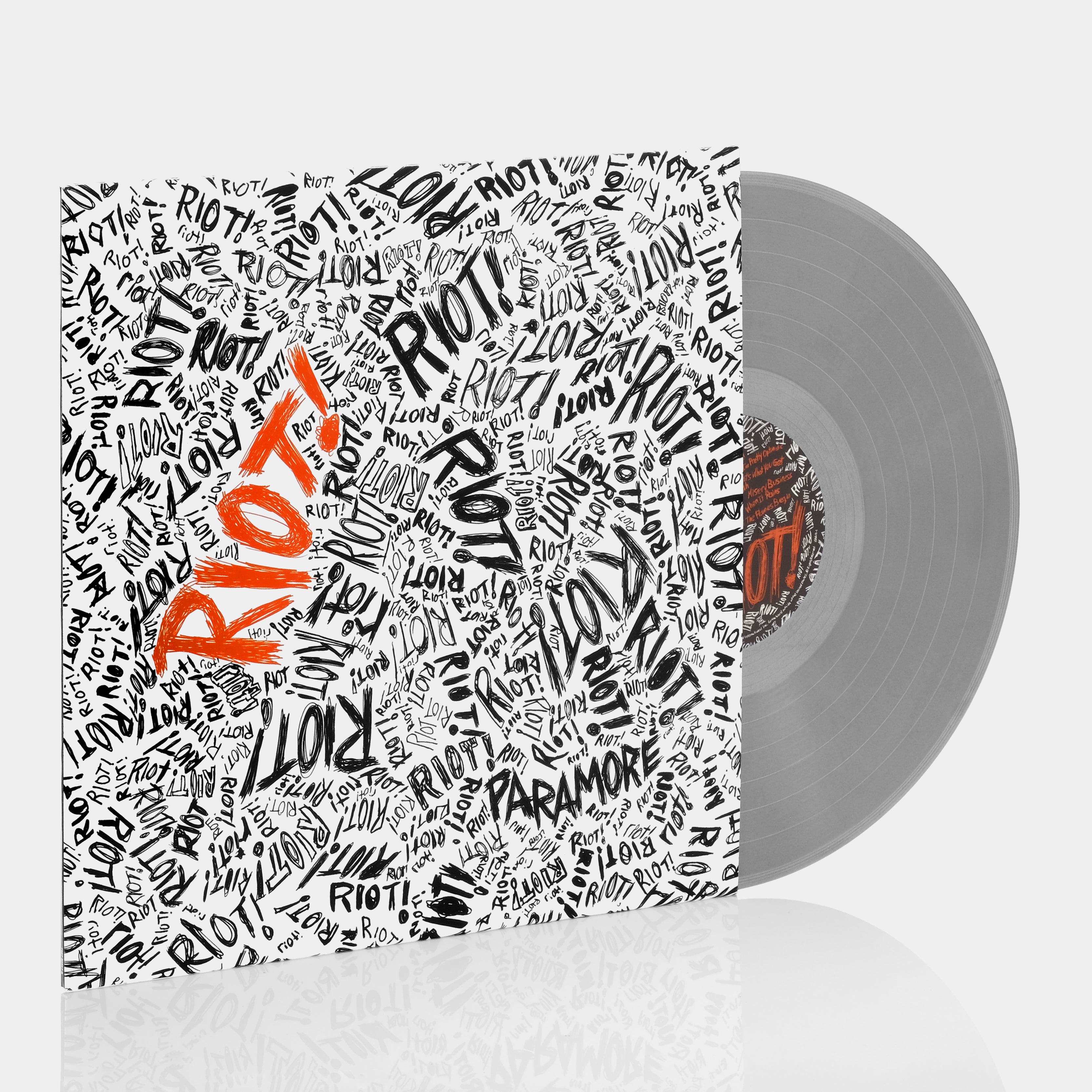 Paramore - Riot! LP Silver Vinyl Record