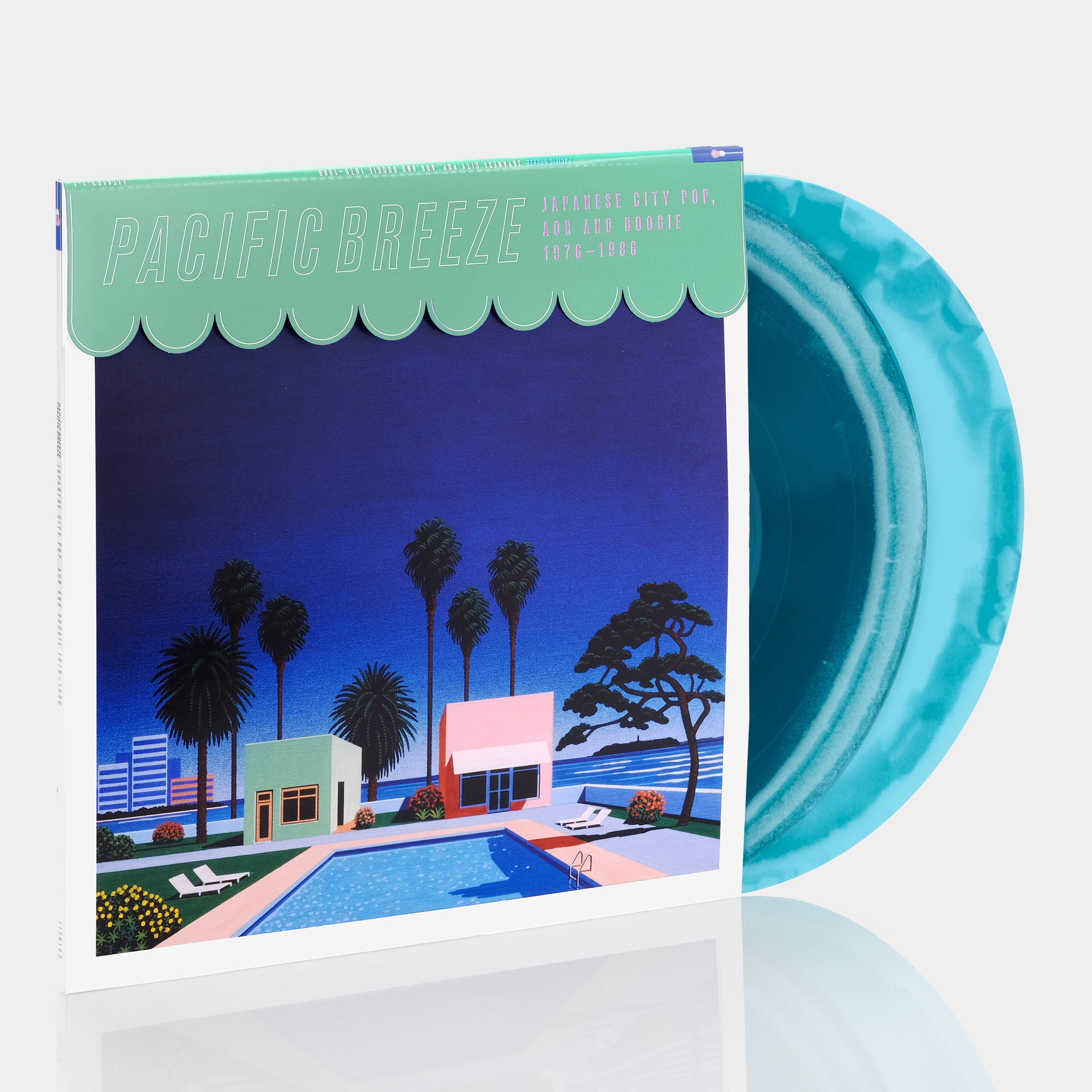 Pacific Breeze: Japanese City Pop, AOR And Boogie 1976-1986 2xLP Blue & Green Vinyl Record