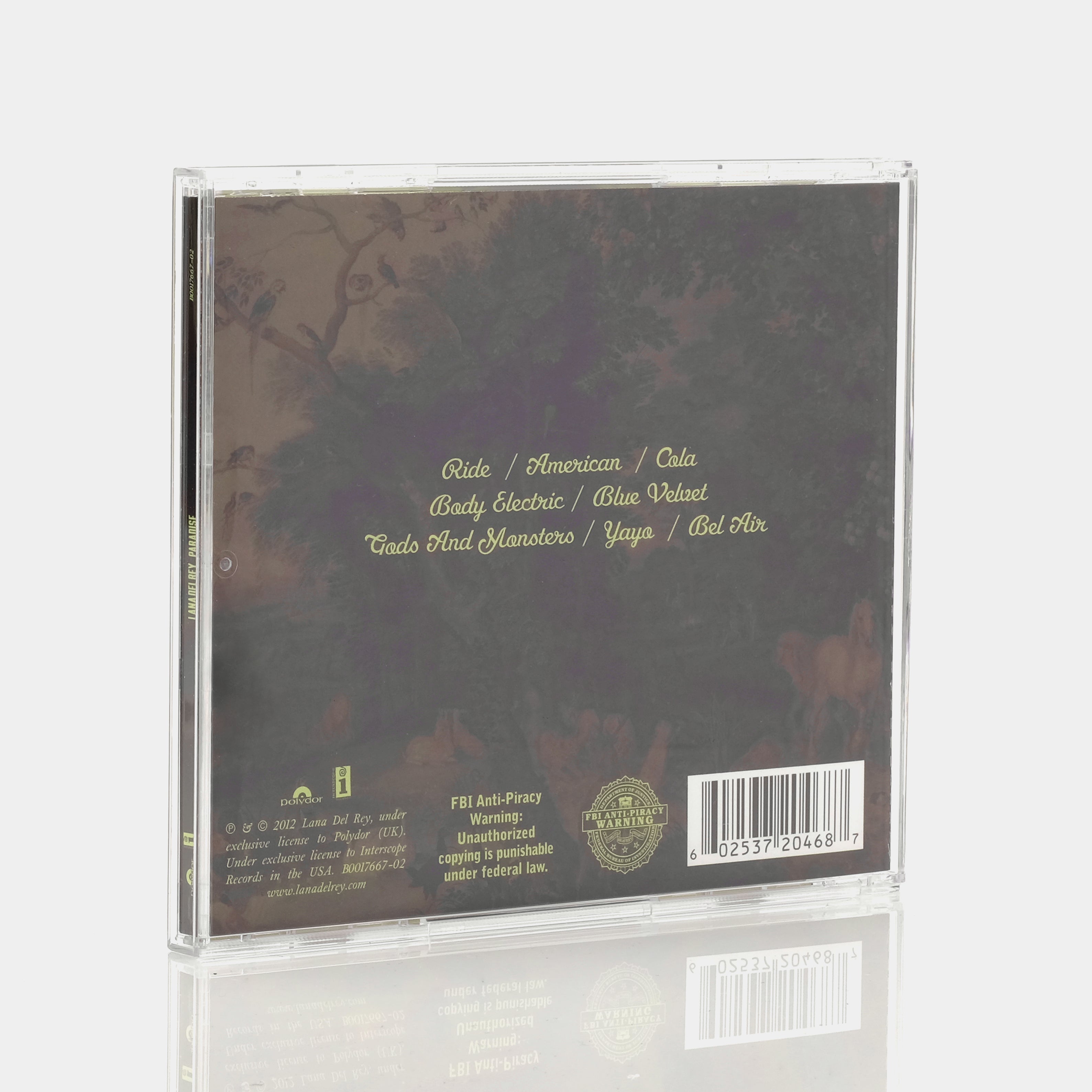 Lana Del Rey - Paradise CD