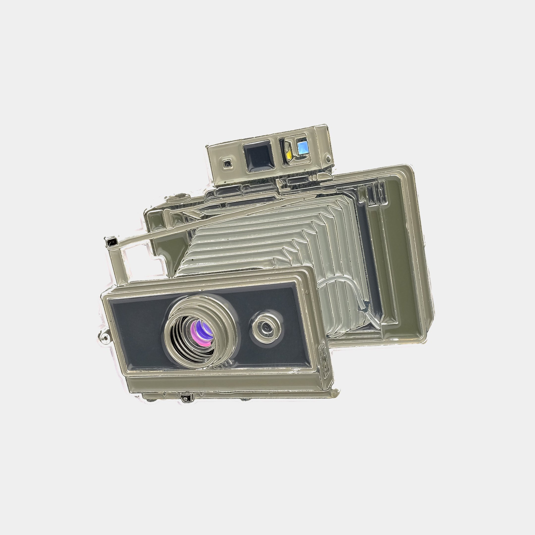 Polaroid Land Camera Enamel Pin