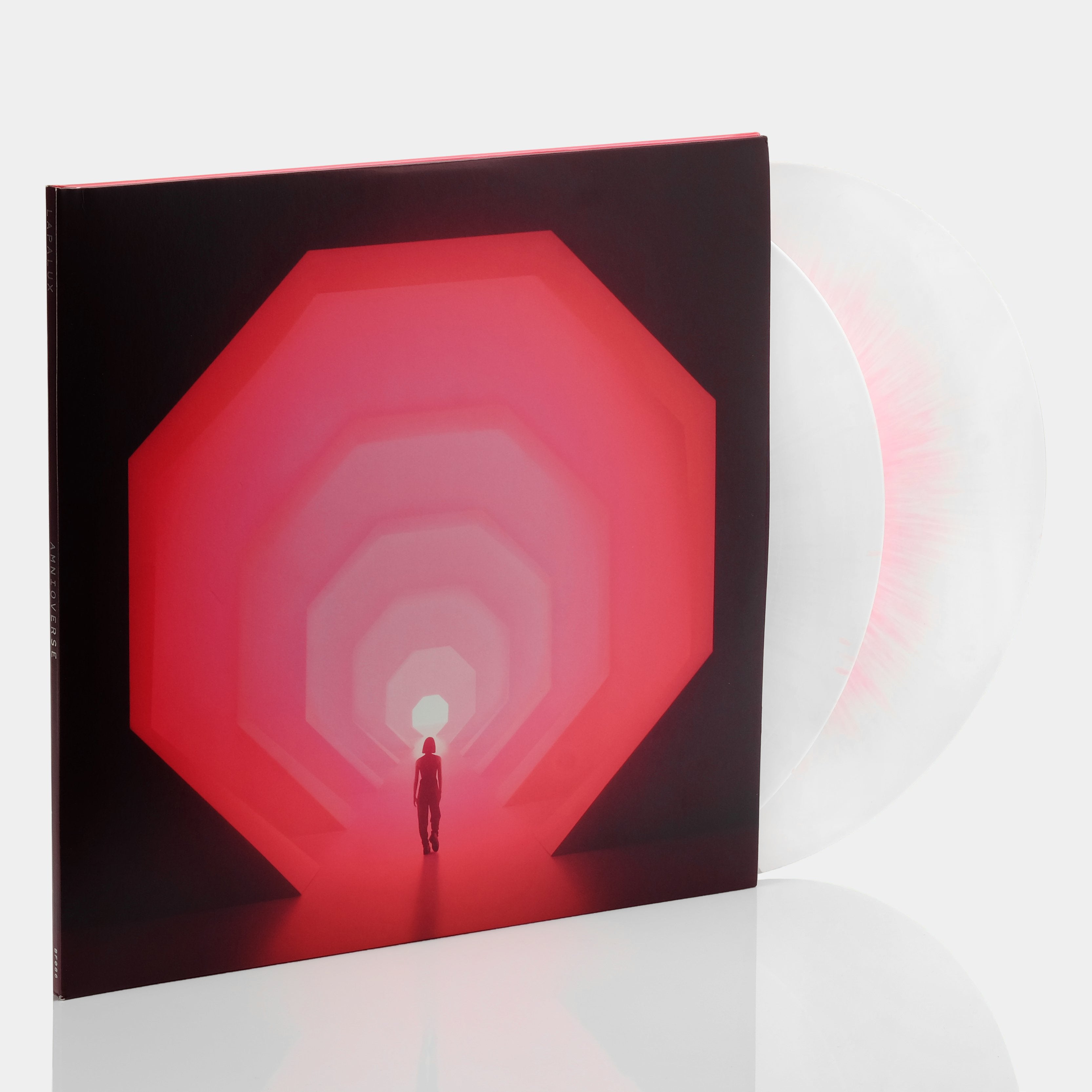Lapalux - Amnioverse LP White & Pink Splatter Vinyl Record
