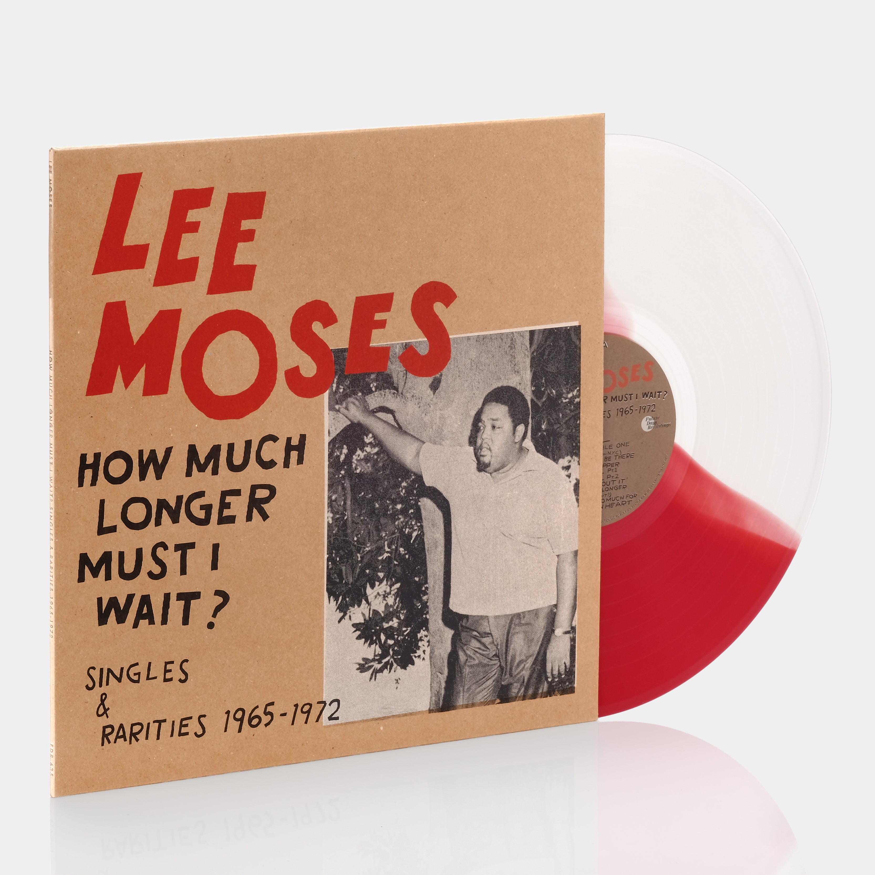 Lee Moses - How Much Longer Must I Wait? Singles & Rarities 1965-1972 LP Day Trippin' Split Colored Vinyl Record
