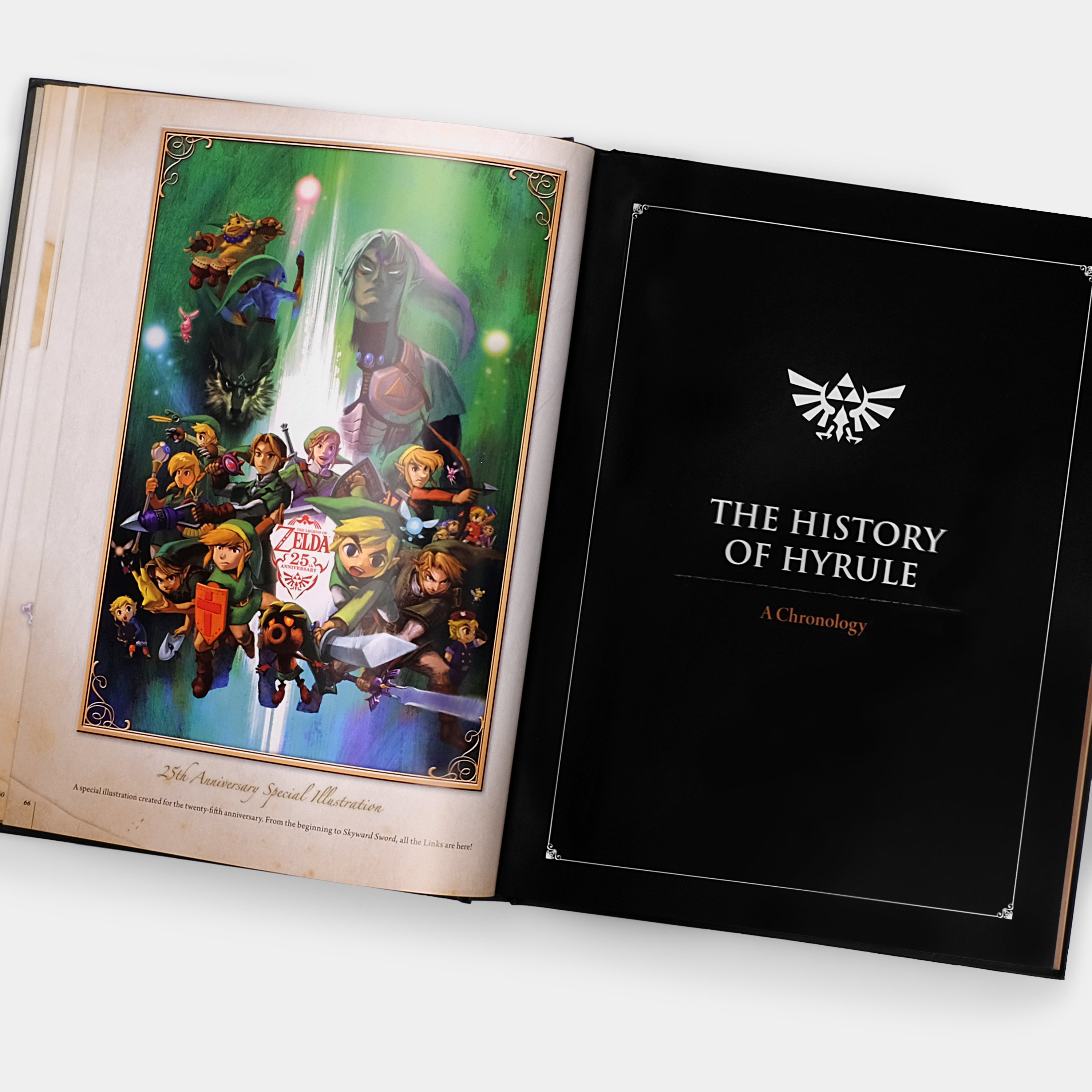 The Legend of Zelda: Hyrule Historia book by Shigeru Miyamoto