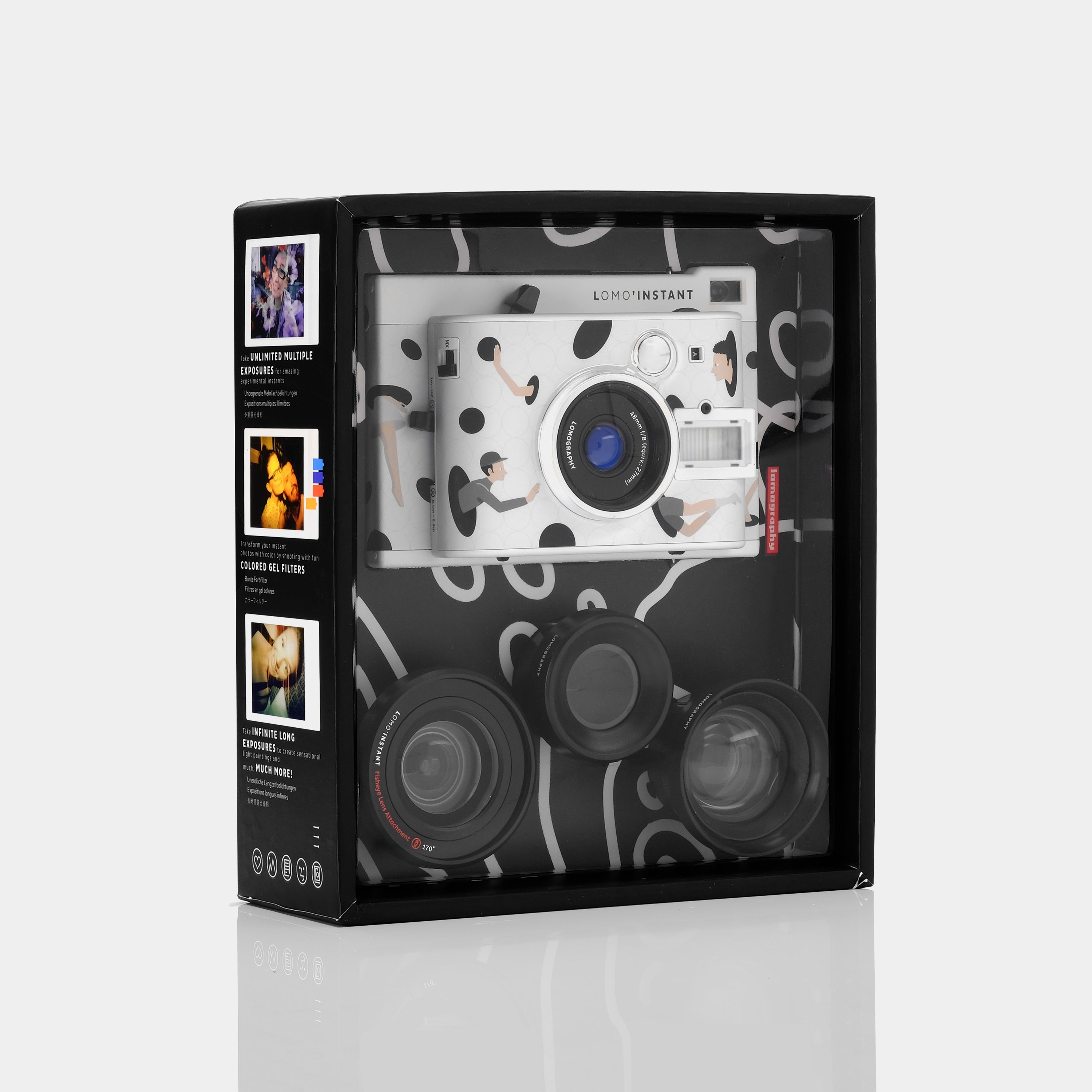 Lomography Lomo'Instant Instax Mini (Gongkan Edition) Instant Film Camera and Lenses