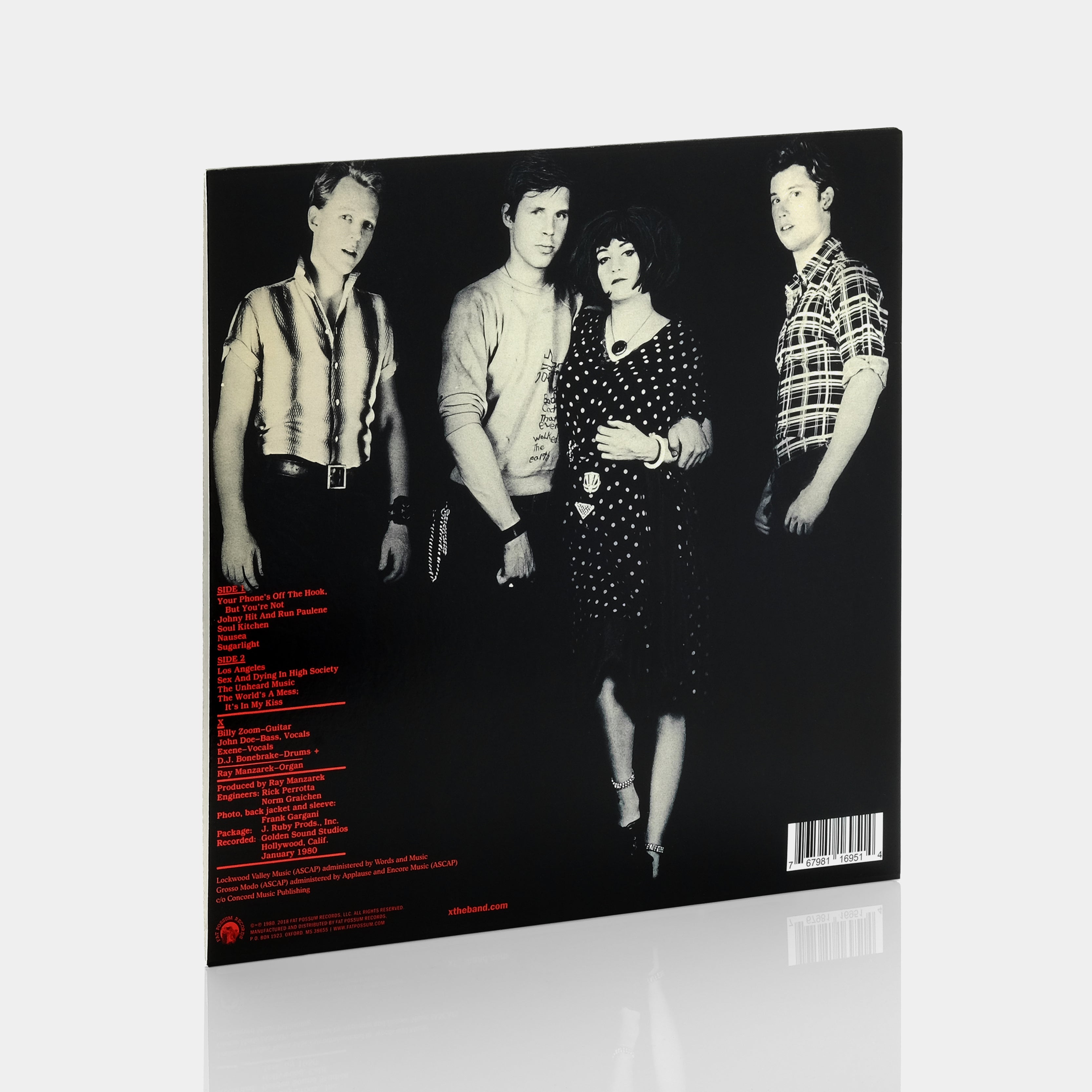 X - Los Angeles LP Vinyl Record X - Los Angeles LP Vinyl Record