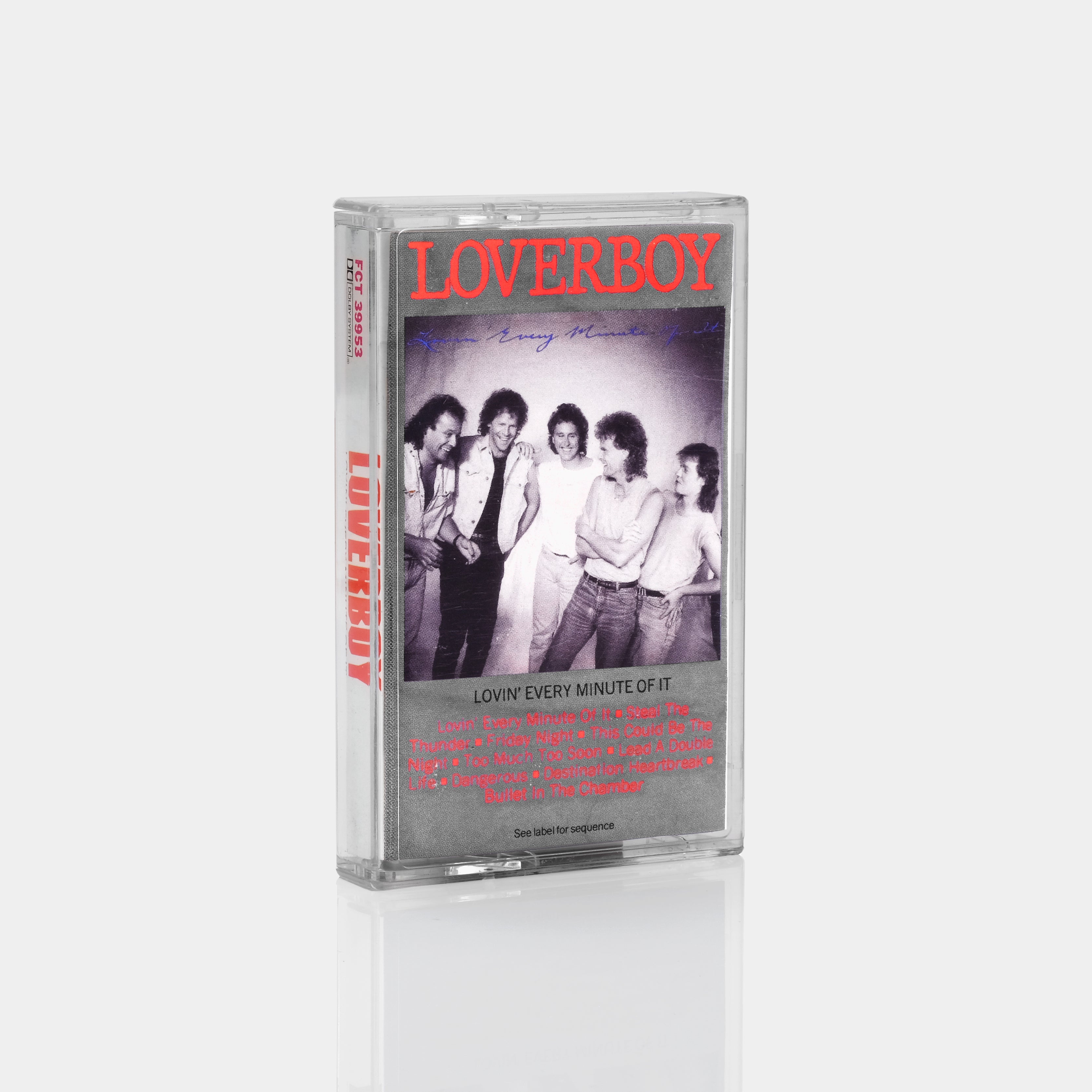 Loverboy - Lovin' Every Minute Of It Cassette Tape
