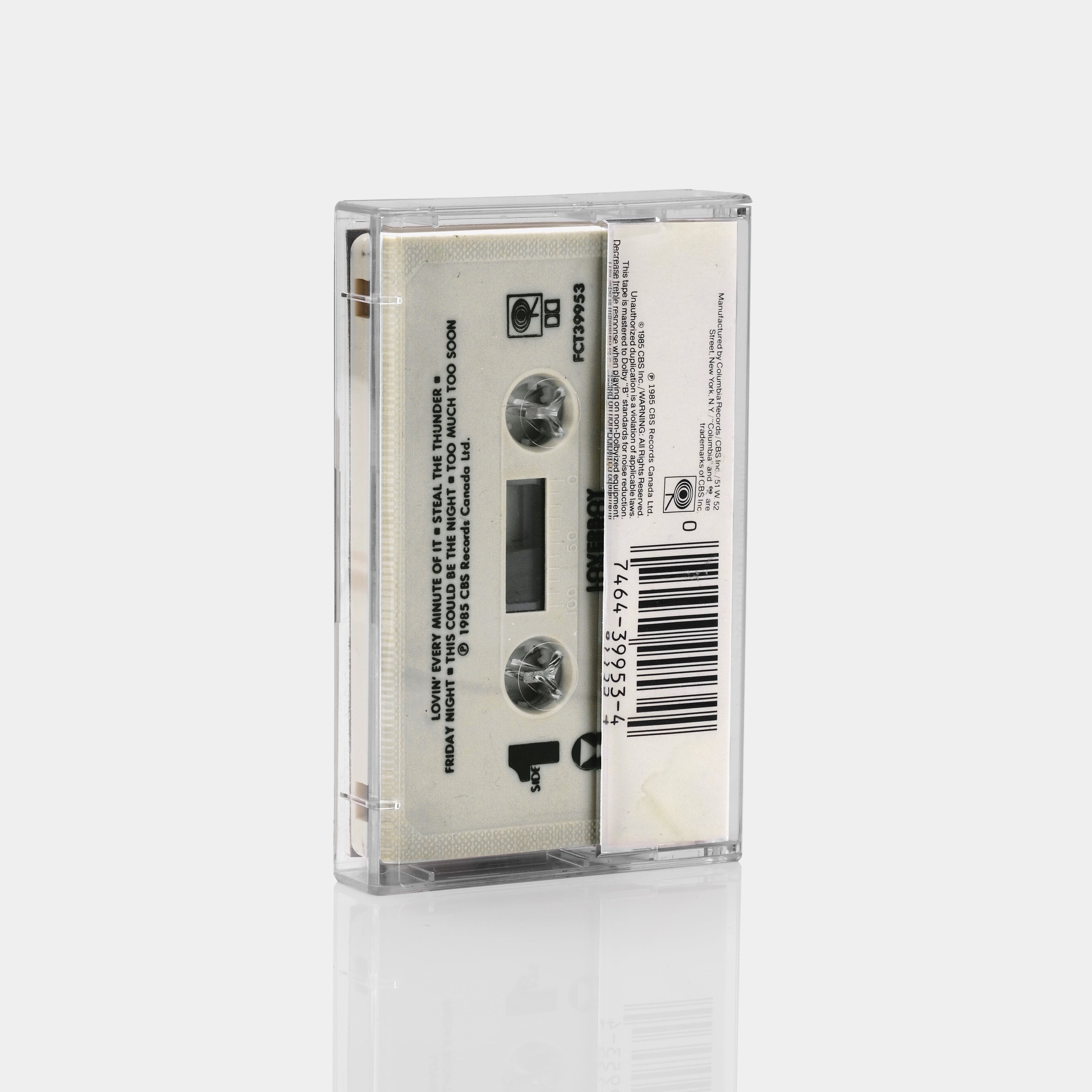 Loverboy - Lovin' Every Minute Of It Cassette Tape