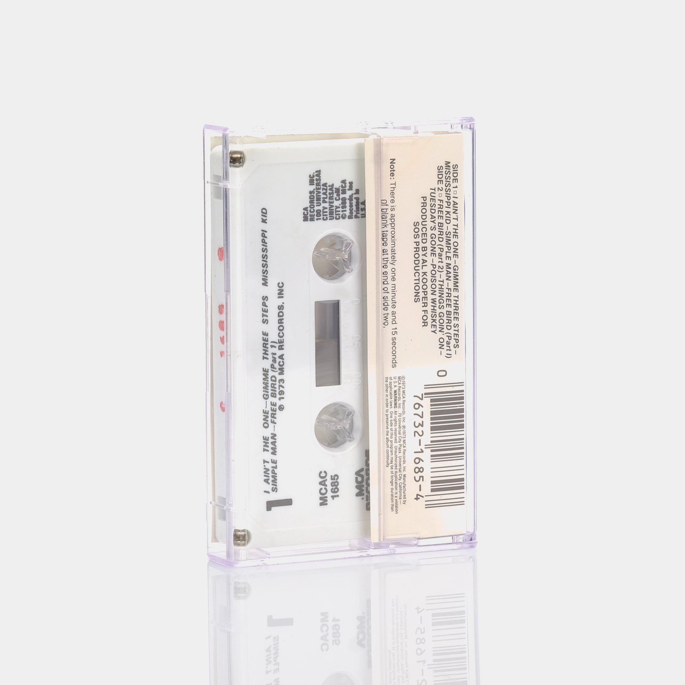 Lynyrd Skynyrd - Pronounced Leh-Nerd Skin-Nerd Cassette Tape