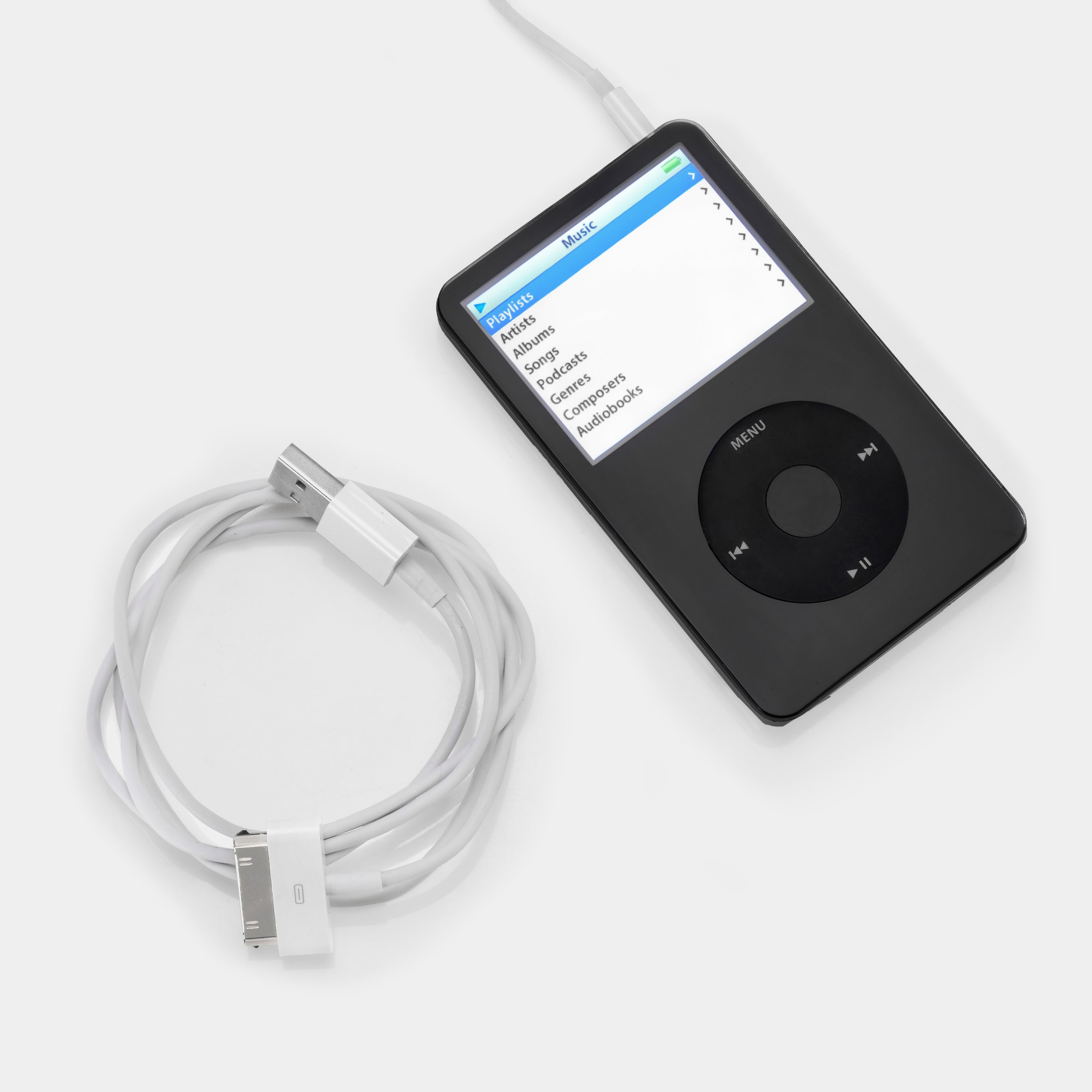 End radiator Fordi Apple iPod (5th Generation) Black MP3 Player