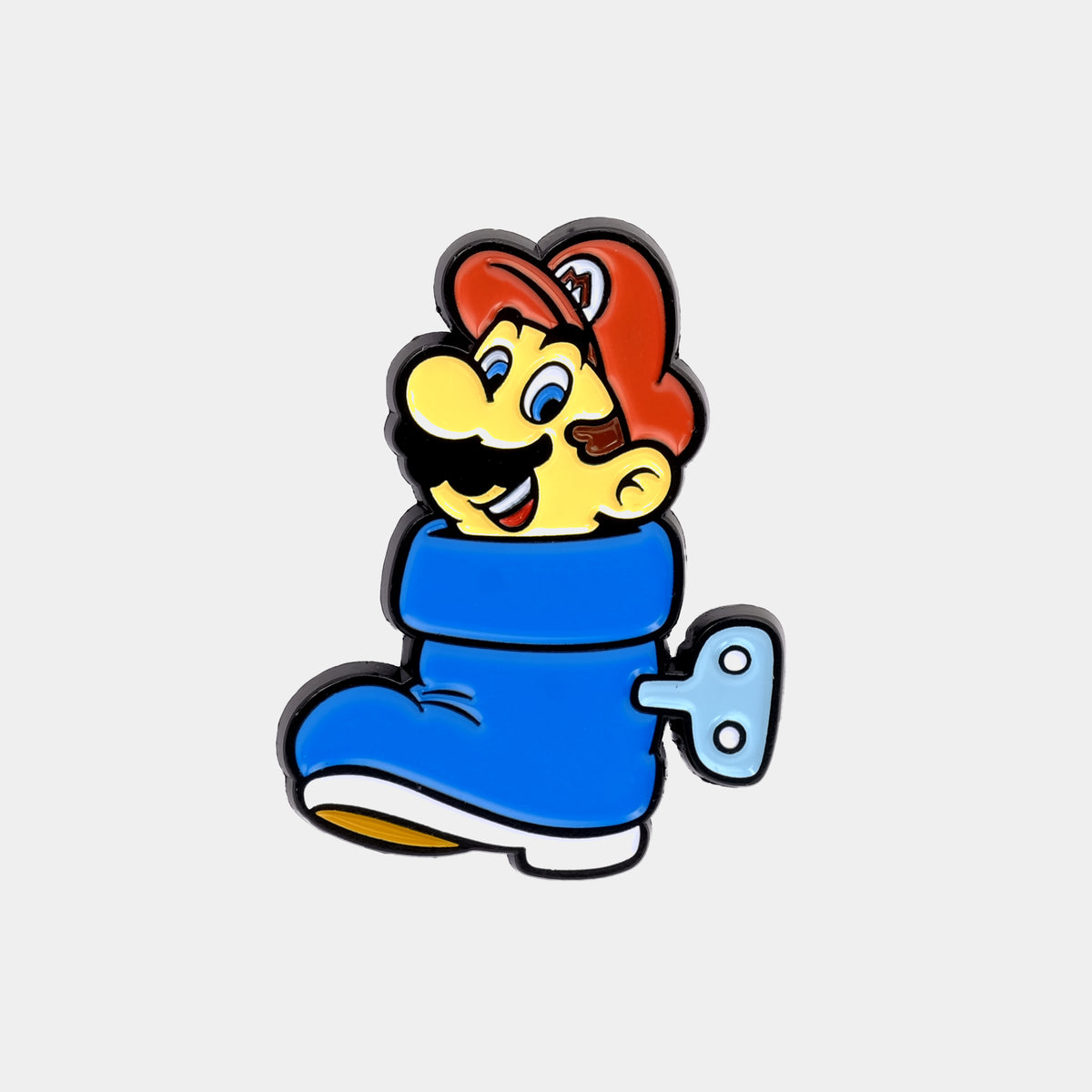 Mario With Boot Super Mario Boot Enamel Pin
