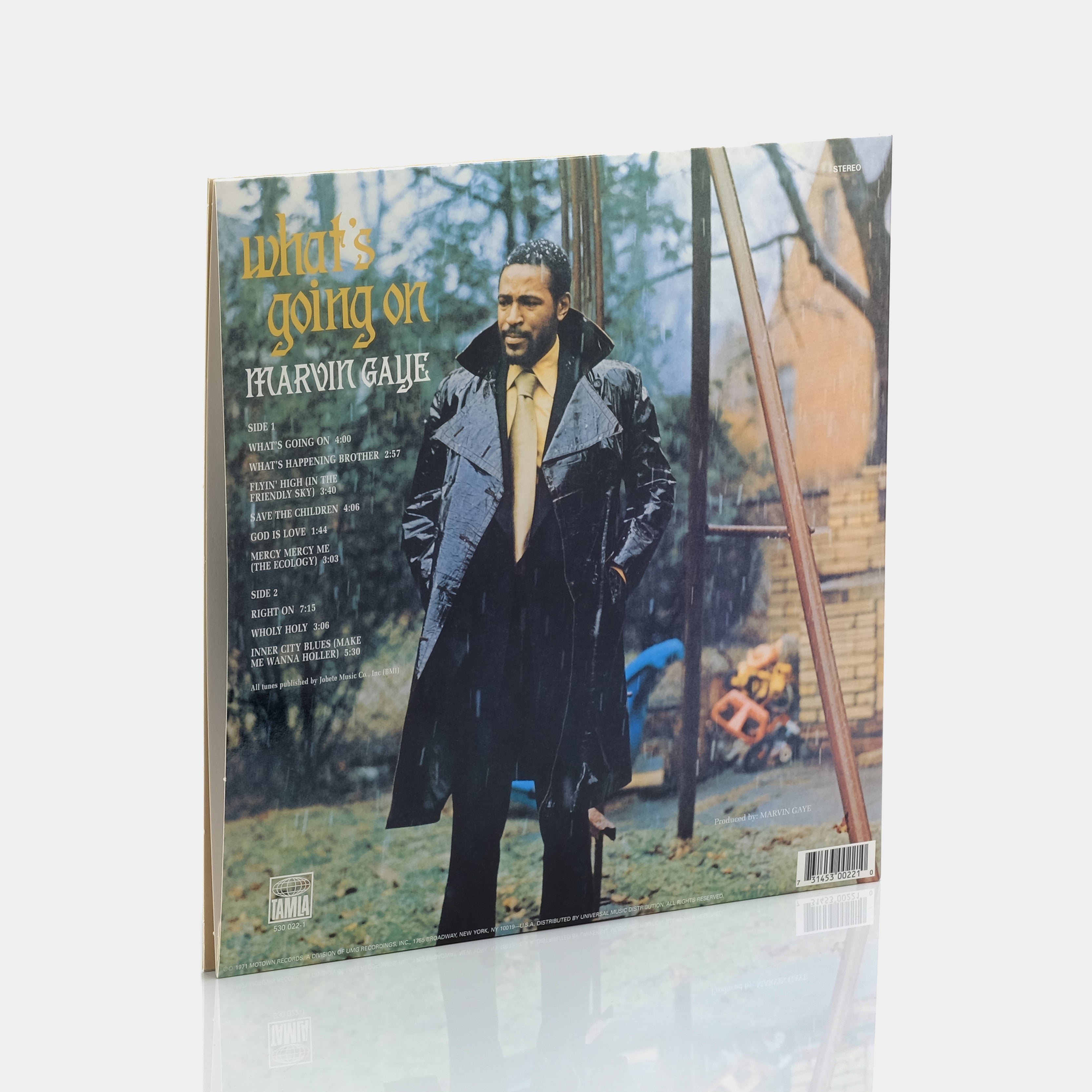 Marvin Gaye - What's Going On LP Swamp Green Vinyl Record