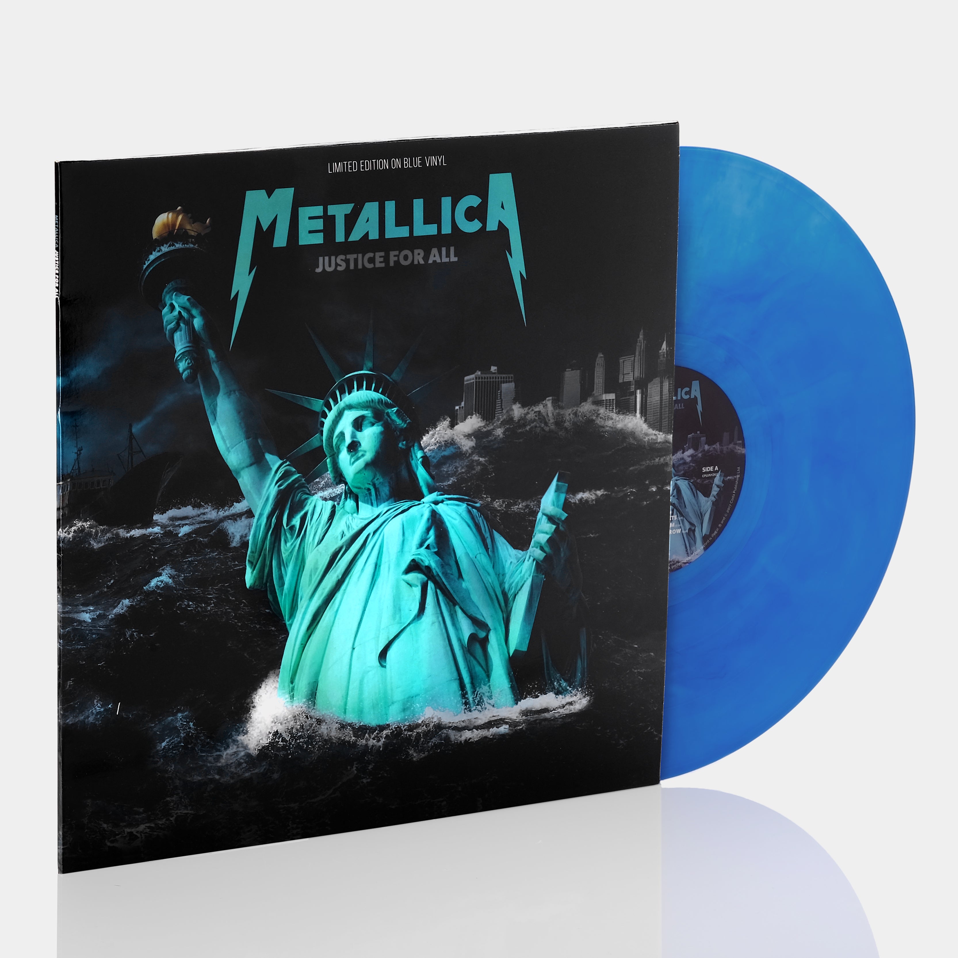 Metallica - Justice For All LP Blue Vinyl Record