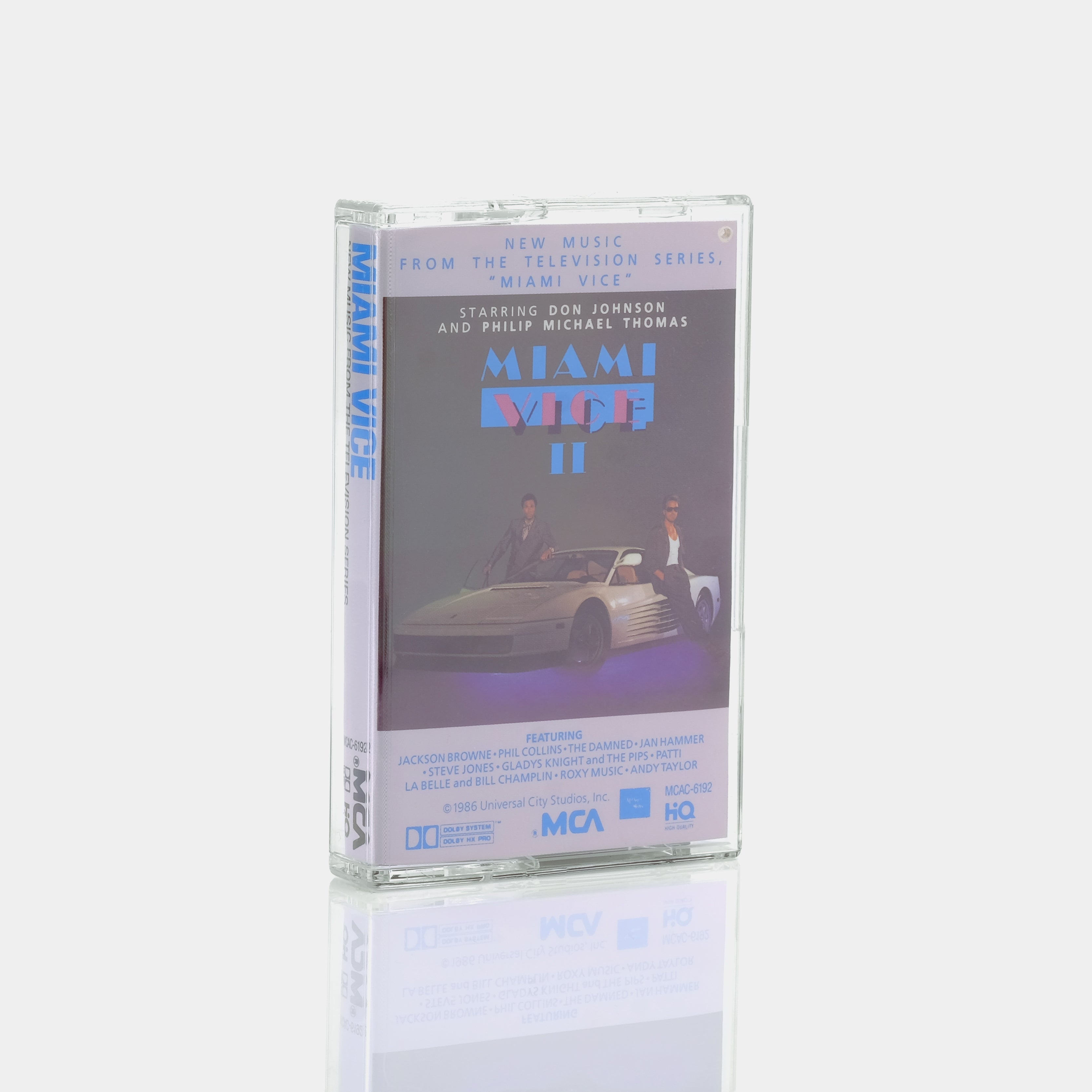 Miami Vice II (New Music From The Television Series) Cassette Tape