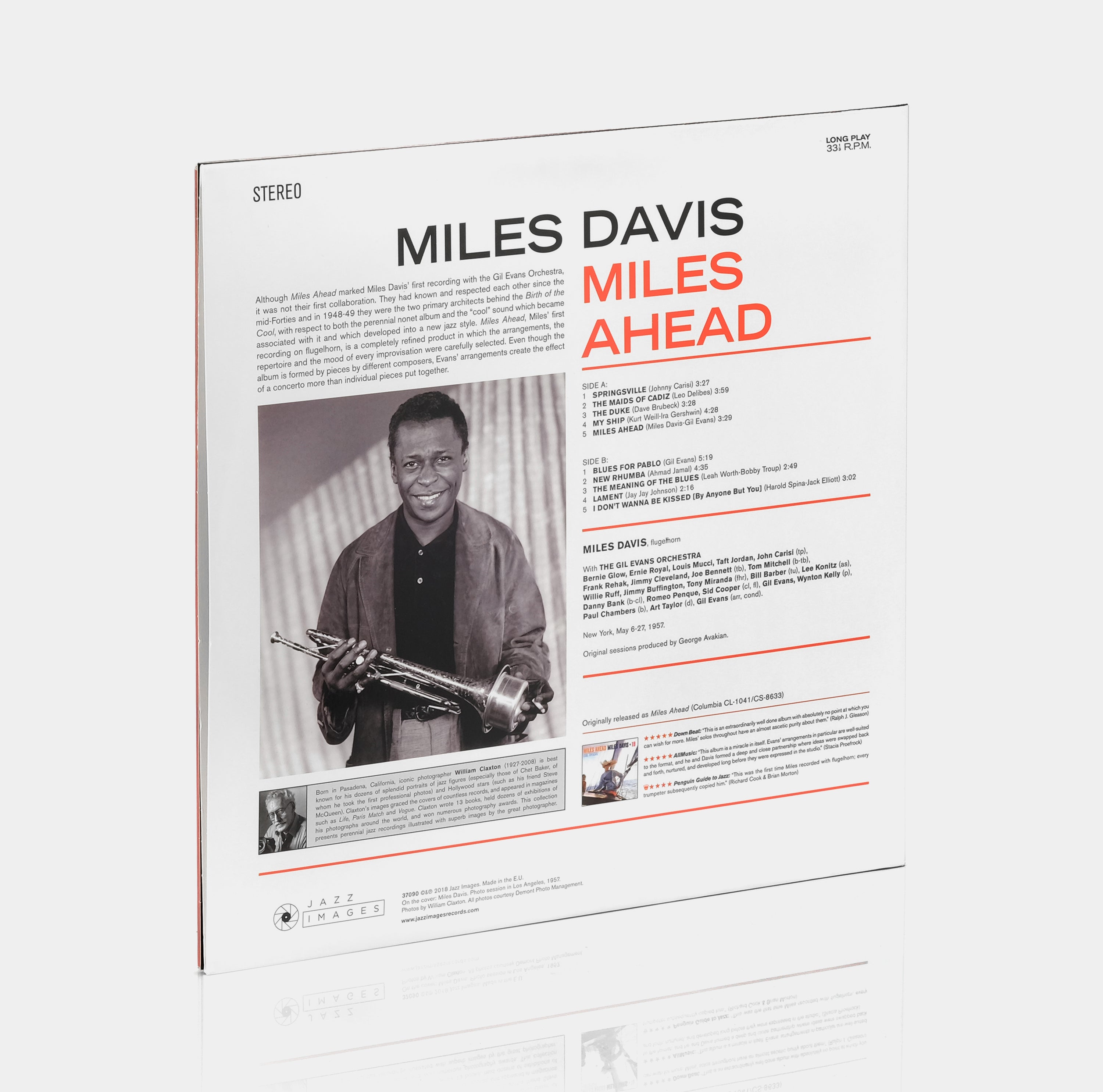 Miles Davis - Miles Ahead LP Vinyl Record