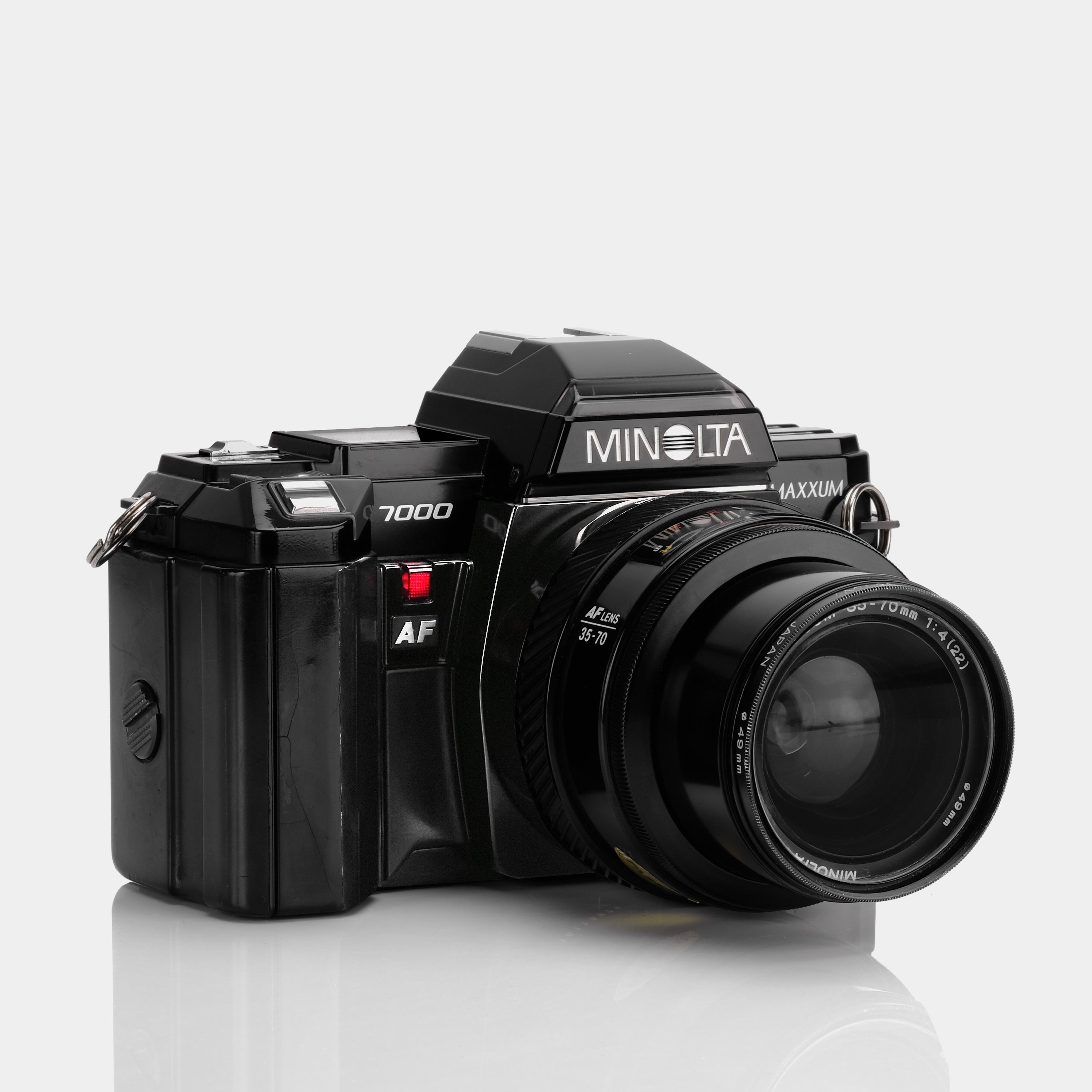 Minolta Maxxum 7000 SLR 35mm Film Camera With Lenses