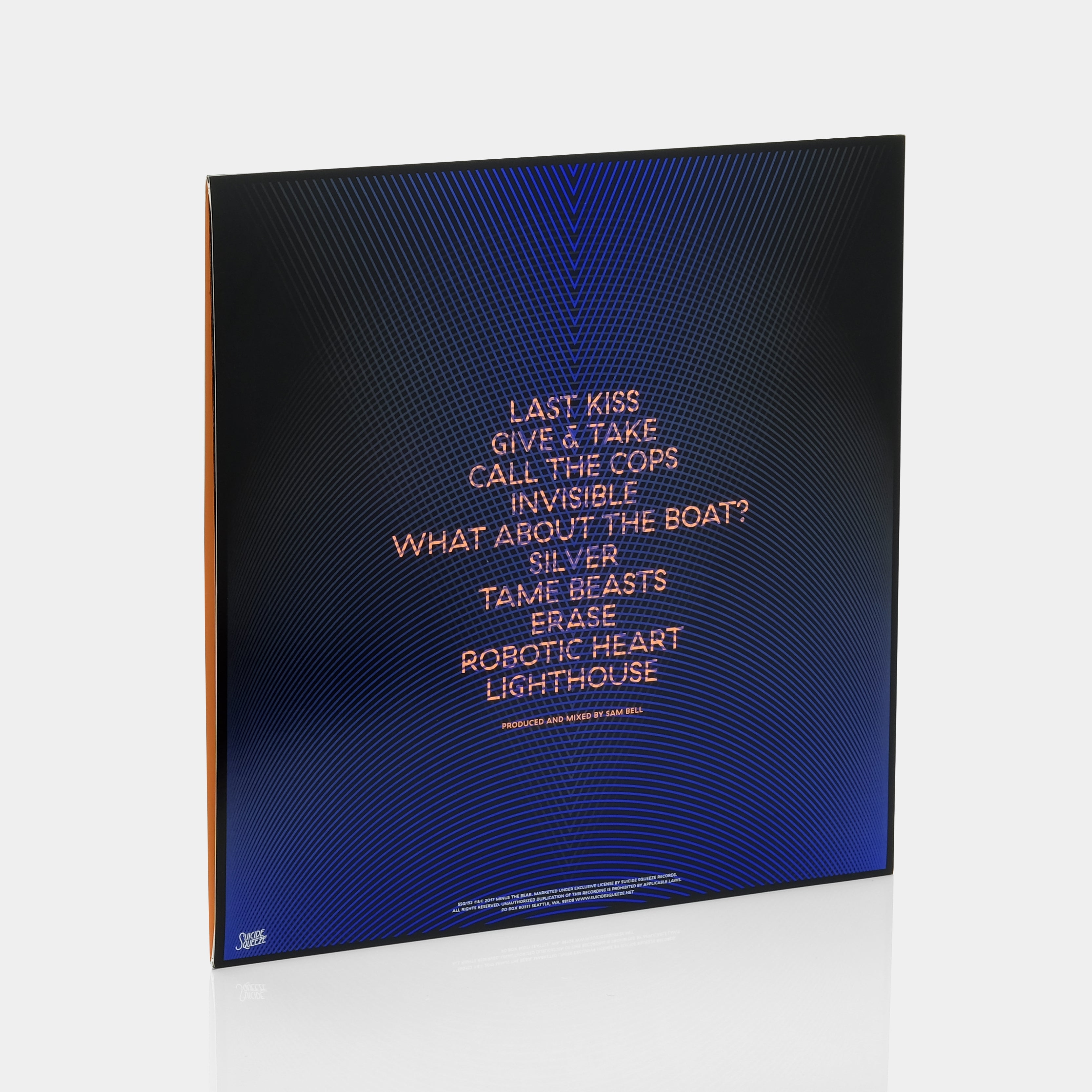 Minus the Bear - VOIDS LP Clear With Blue & Black Splatter Vinyl Record