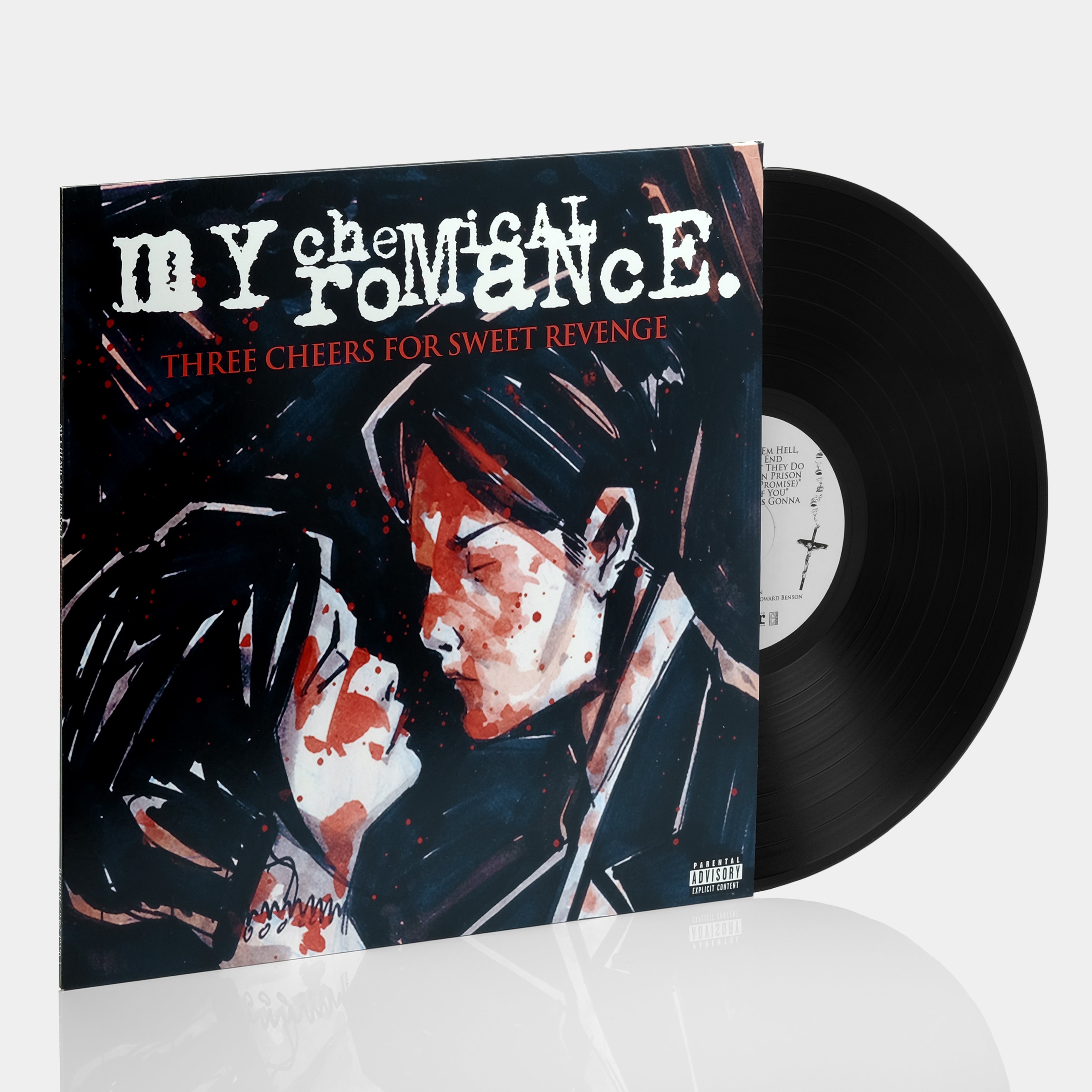 Three Cheers for Sweet Revenge RARE Blood Splatter Vinyl outlet My Chemical Romance