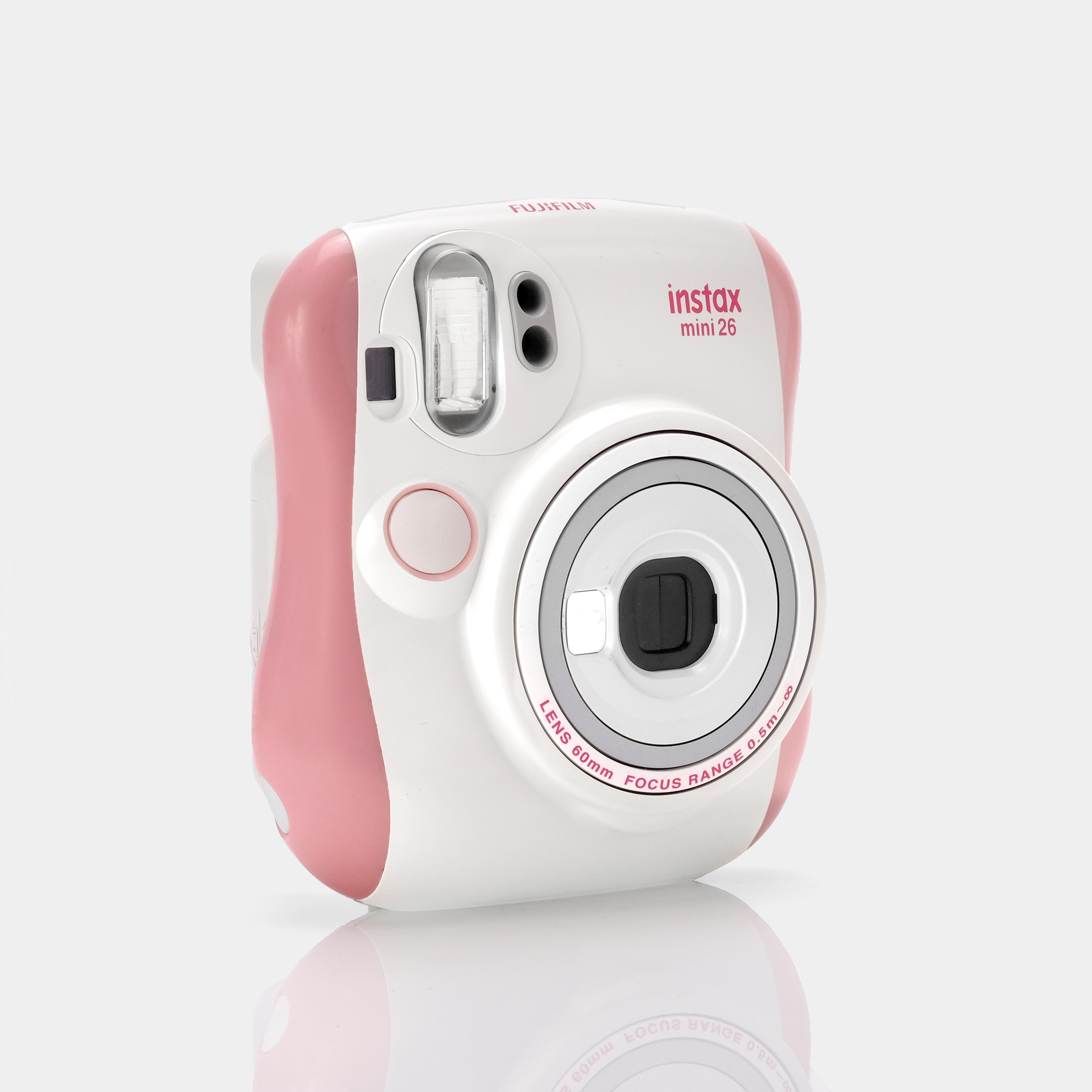 Fujifilm Instax Mini 26 White & Pink Instant Film Camera - Refurbished