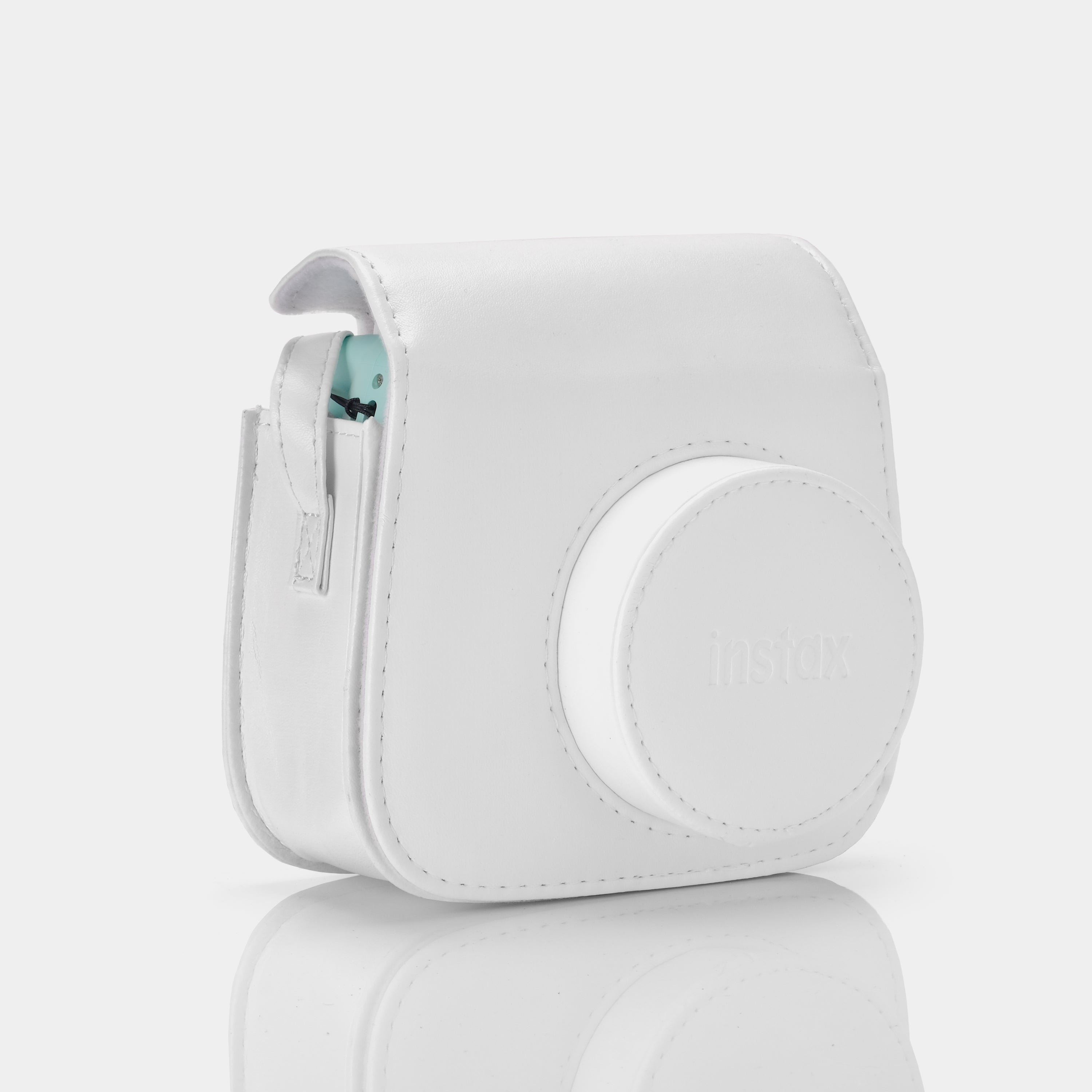 Fujifilm Instax Mini 9 Teal Instant Film Camera With White Bag - Refurbished