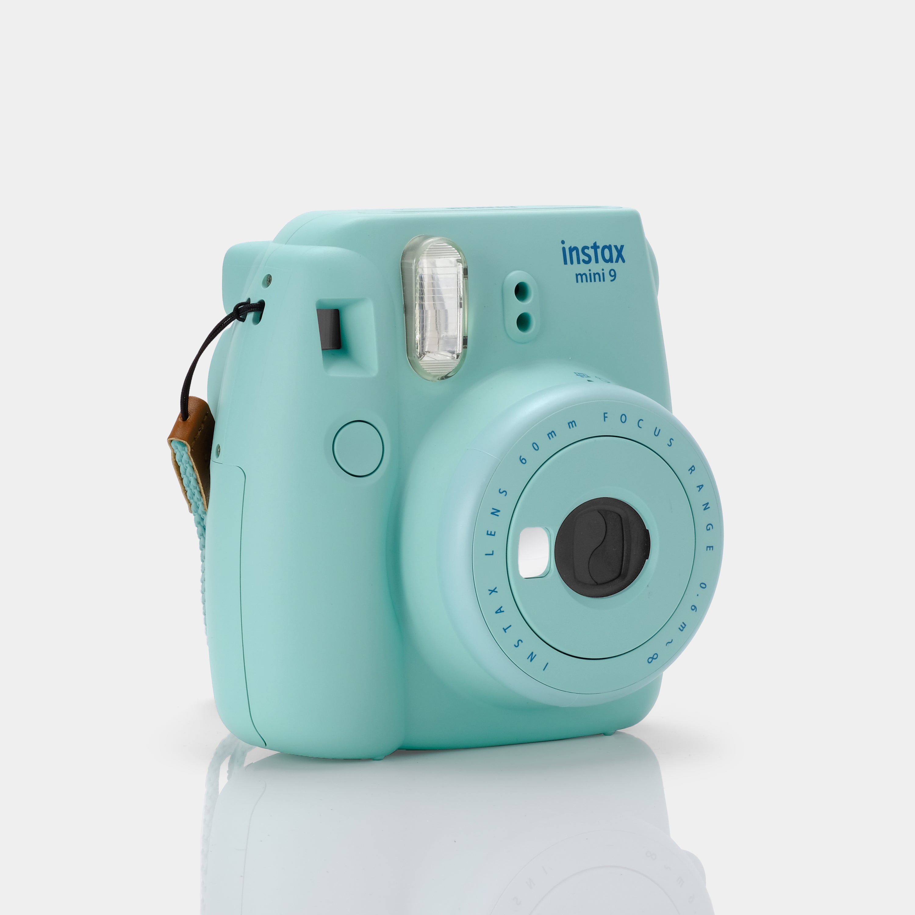 Fujifilm Instax Mini 9 Teal Instant Film Camera With White Bag - Refur