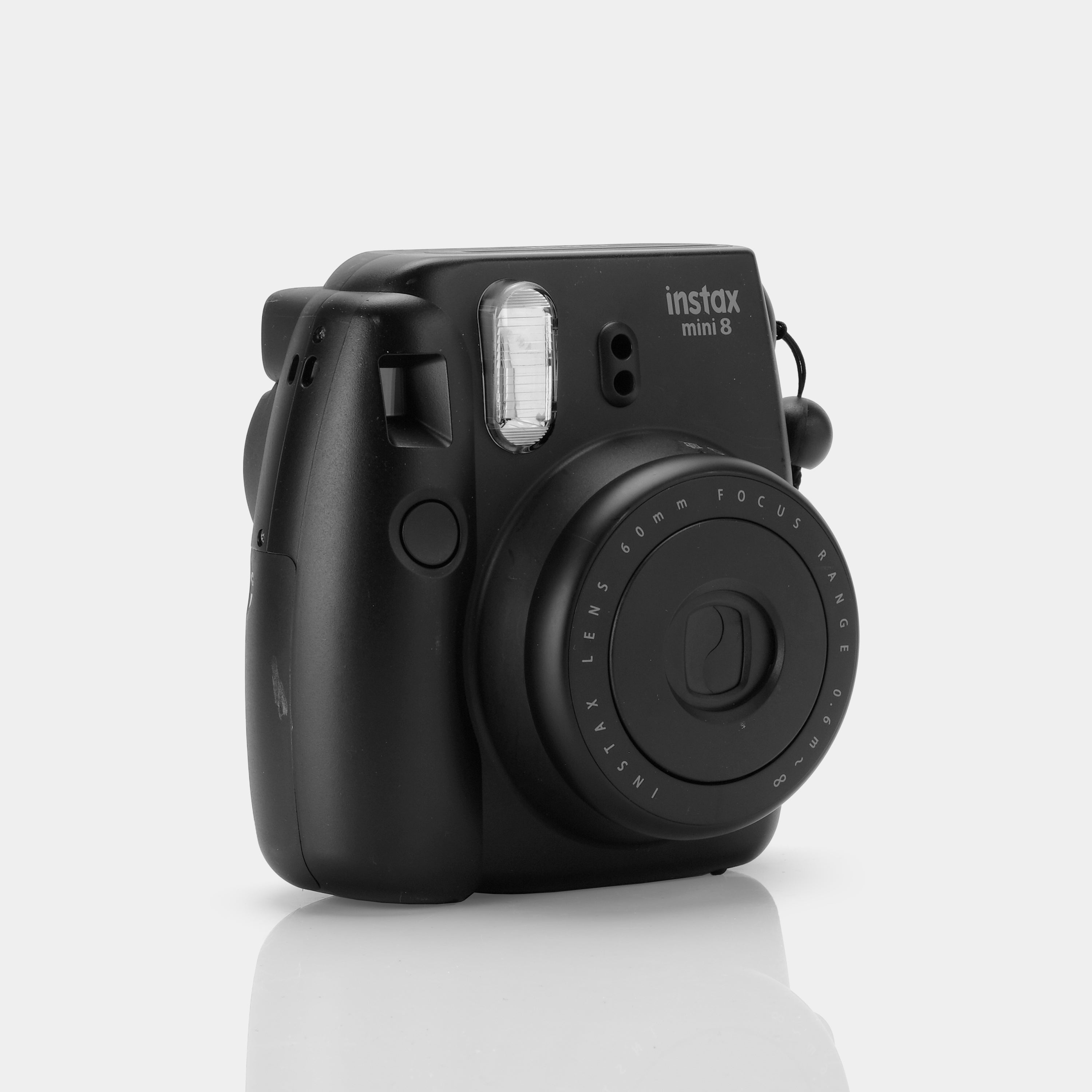 Fujifilm Instax Mini 8 Black Instant Film Camera With Black Bag - Refurbished