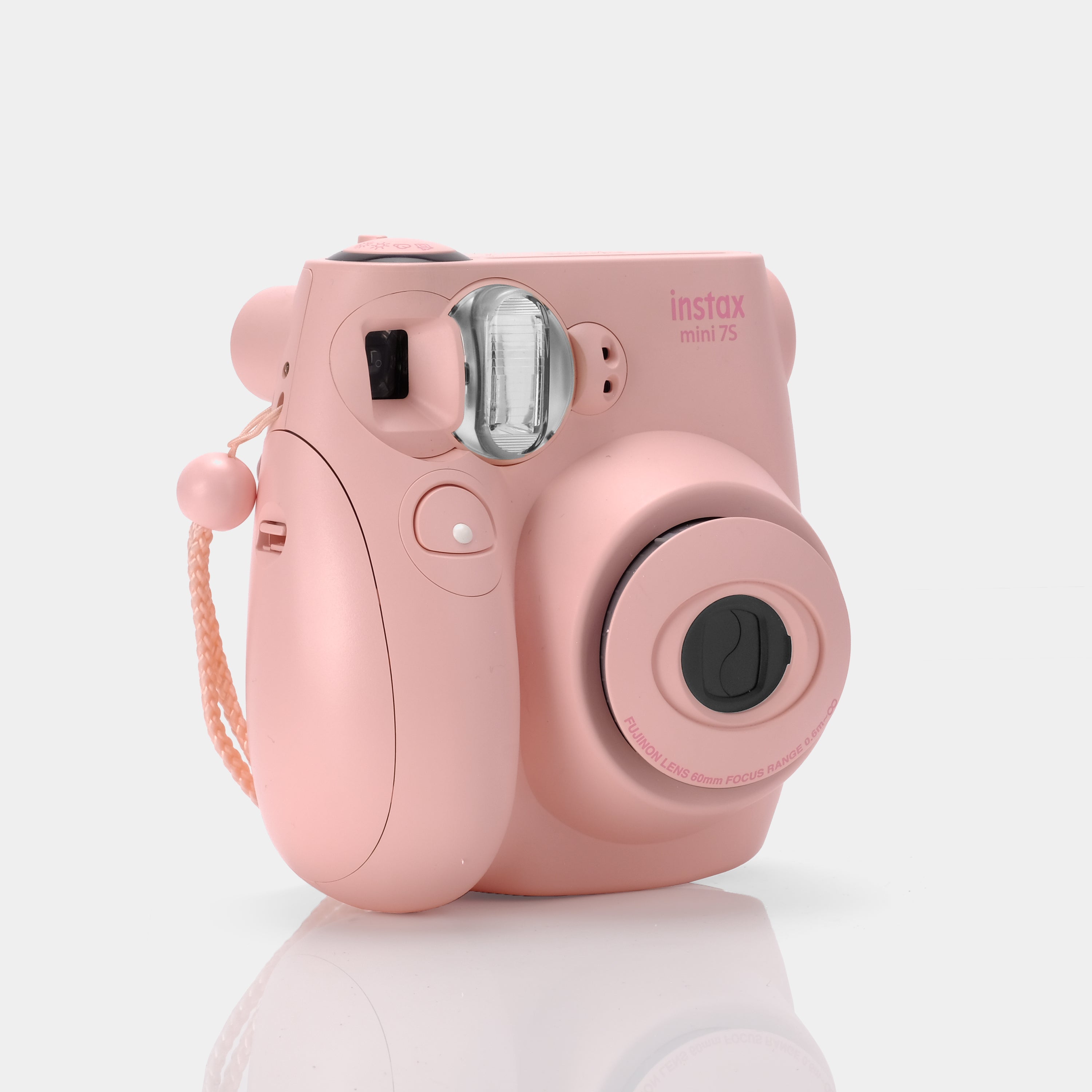 Fujifilm Instax Mini 7S Pink Instant Film Camera With Pink Bag - Refurbished