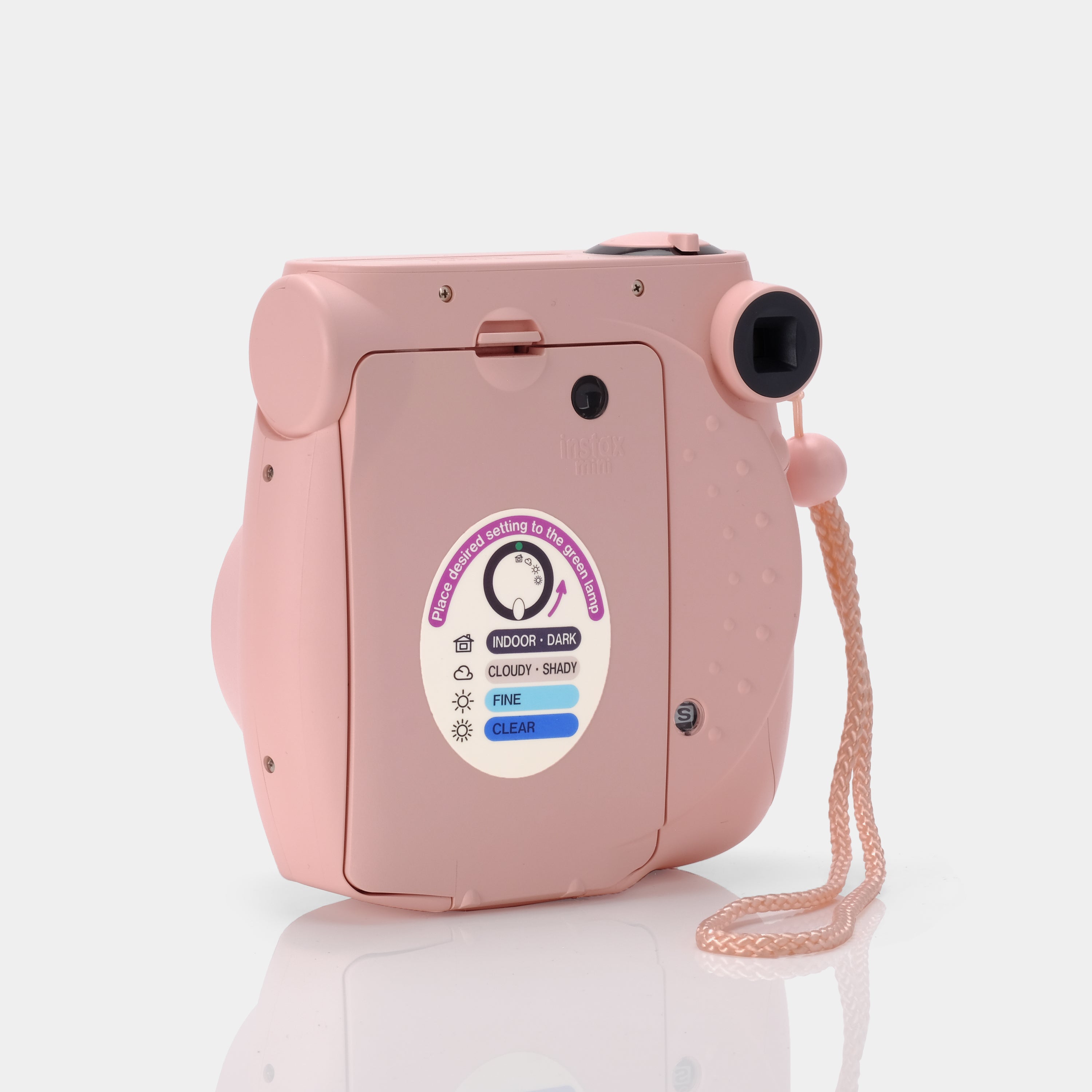 Fujifilm Instax Mini 7S Pink Instant Film Camera With Pink Bag - Refurbished