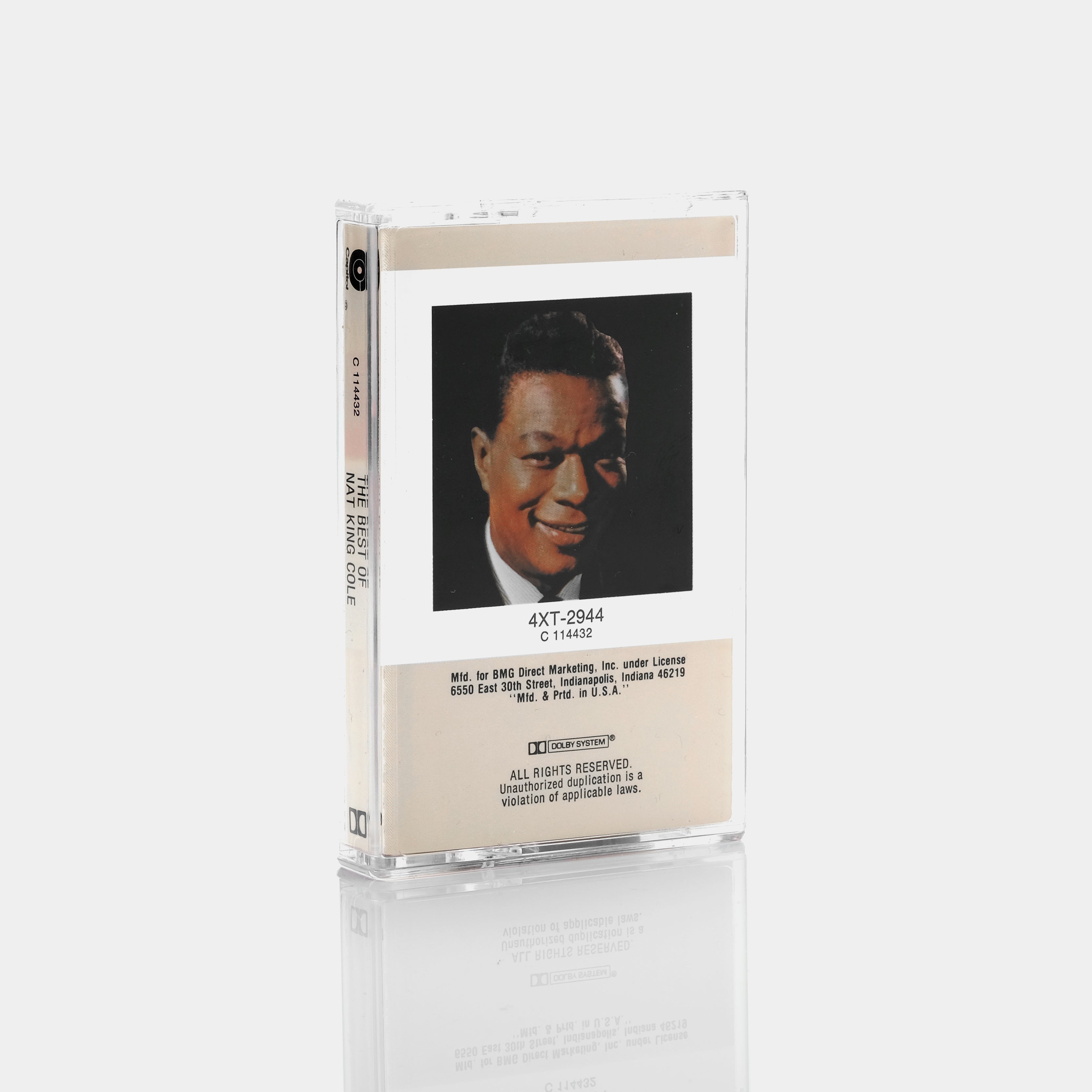 Nat King Cole - The Best of Nat King Cole Cassette Tape